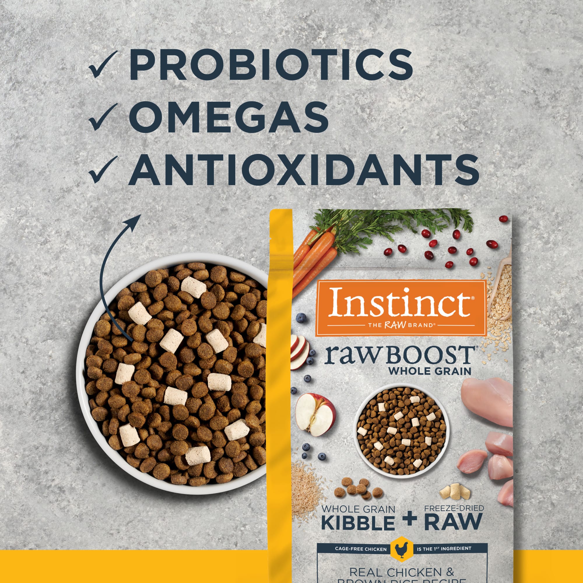 Instinct dog hotsell food petco