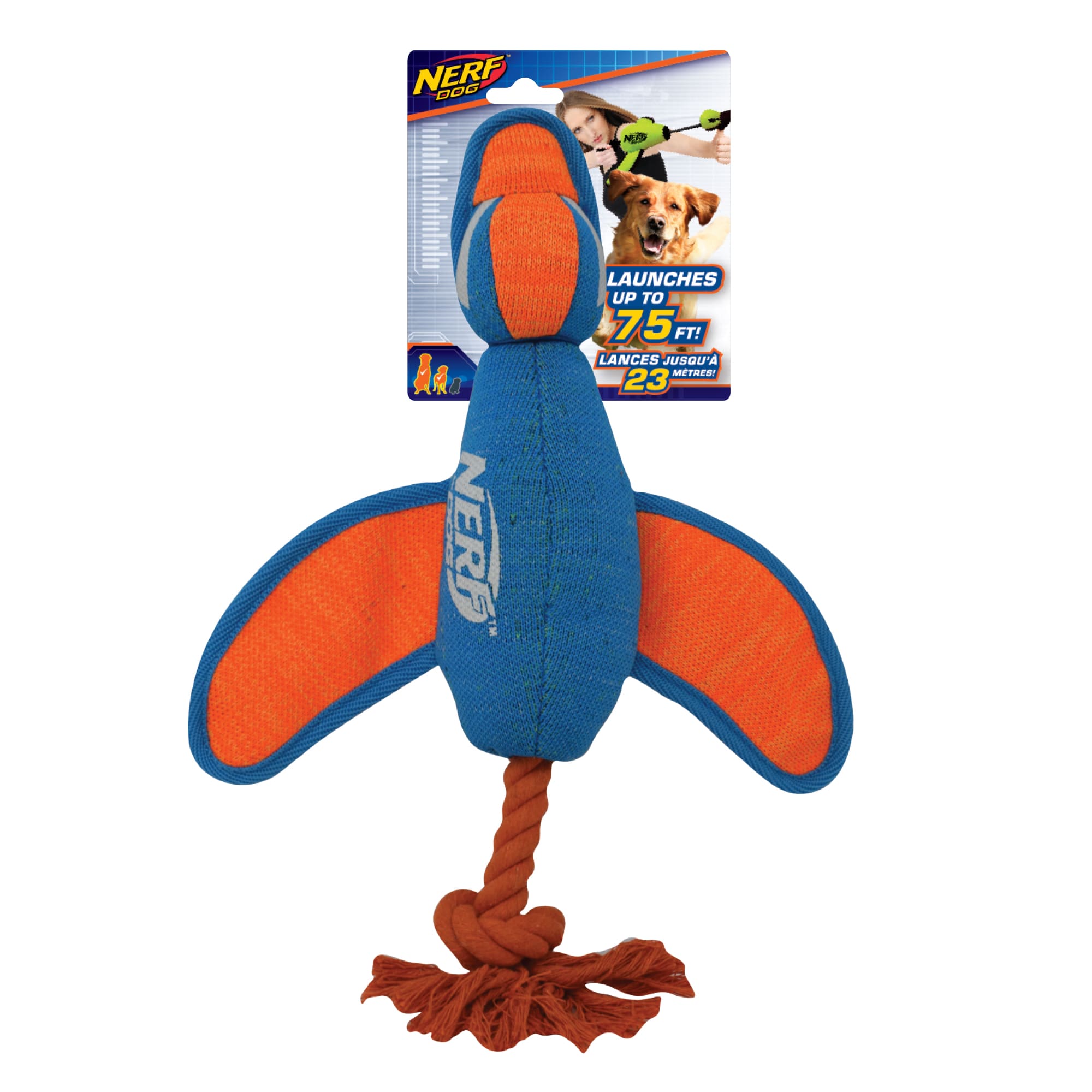nerf duck dog toy