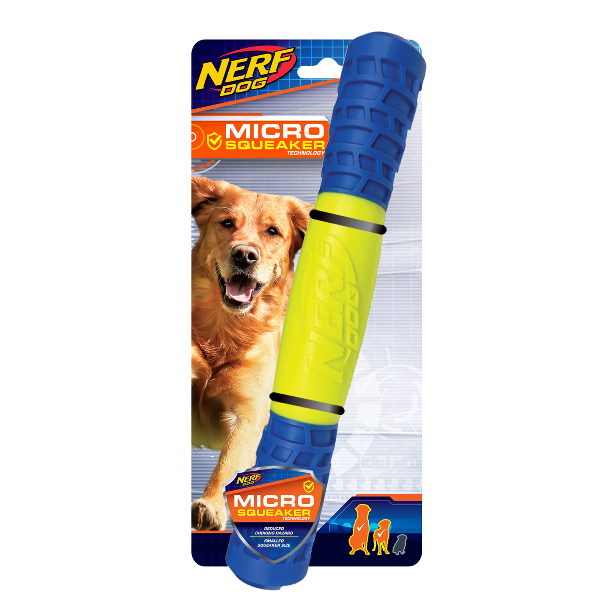squeaky stick dog toy