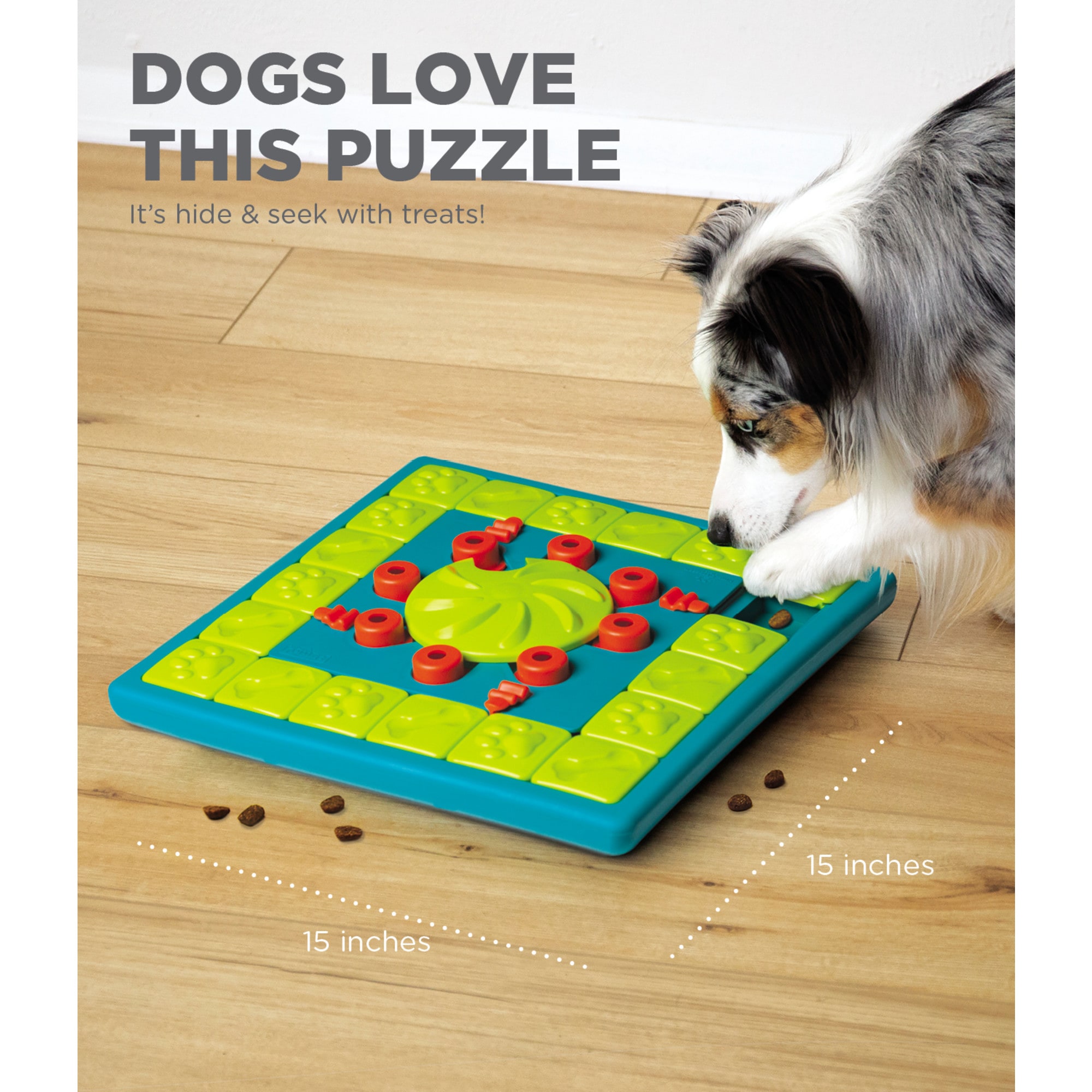 Interactive Rubber Snack Puzzle Dog Toy – Pet Patio