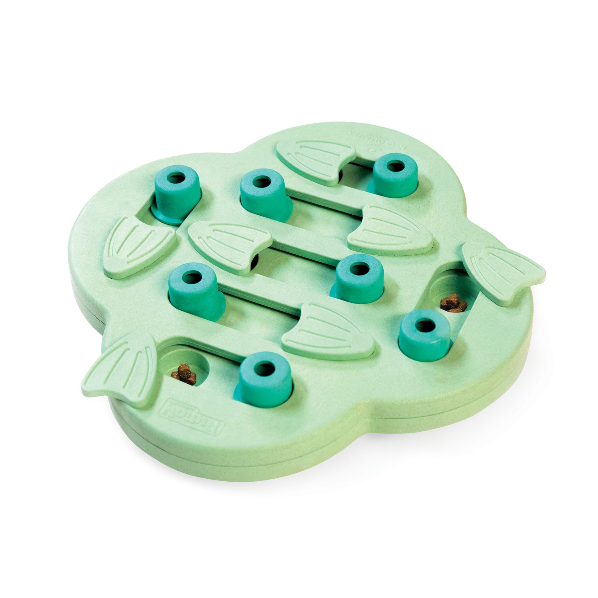 Nina Ottosson by Outward Hound Dog Snuffle N' Treat Ball Puzzle, Green,  One-Size