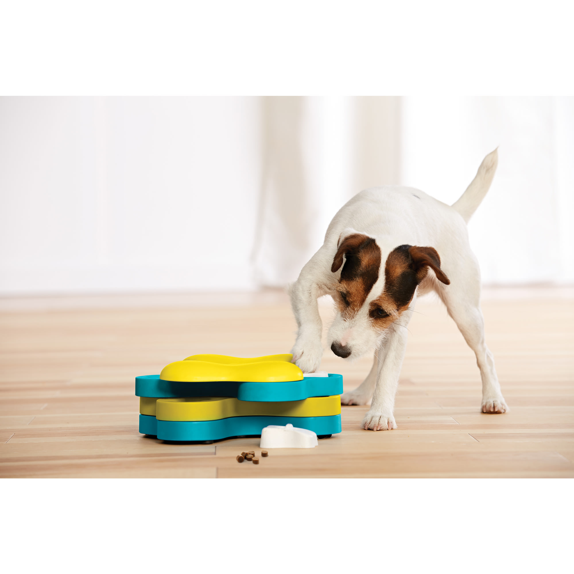 Nina Ottosson Dog Smart Orange Interactive Dog Toy - PetO