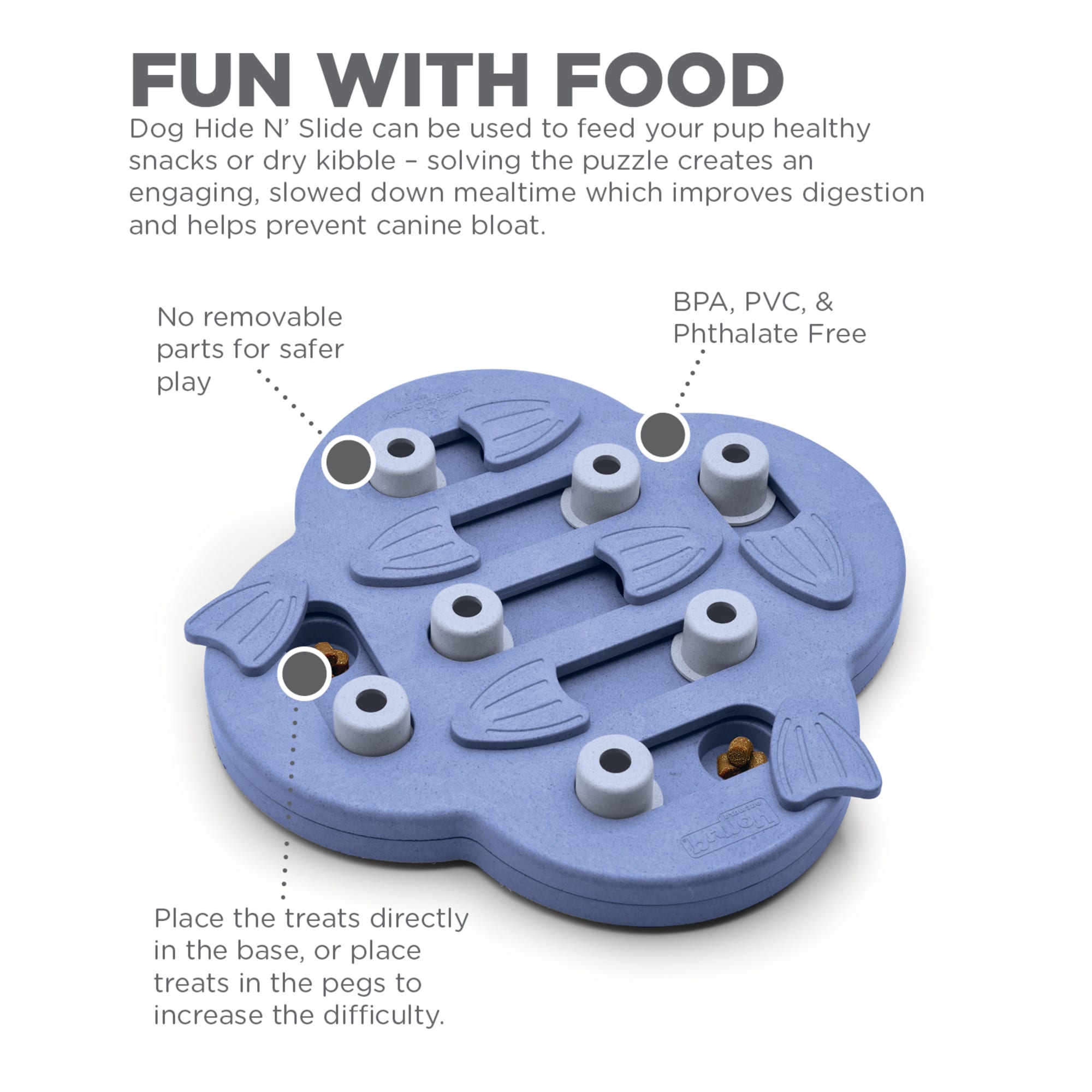 Outward Hound Hide N Slide Puzzle Dog Toy, Medium | Petco