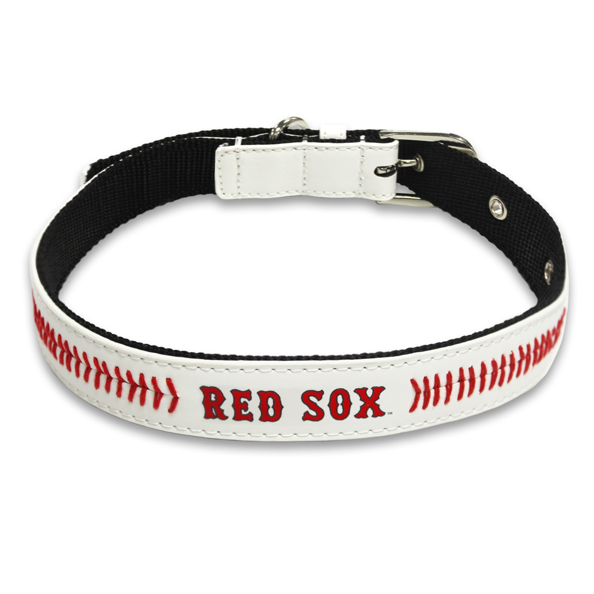 Pets First Boston Red Sox Pro Dog Collar Small