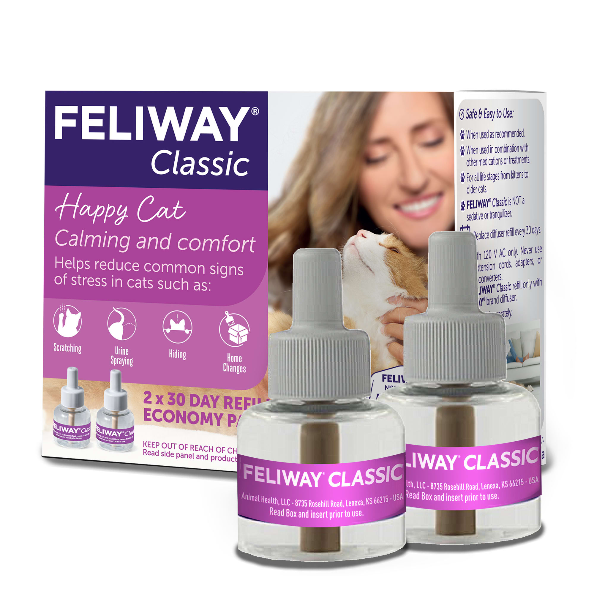 Feliway 30 Day Diffuser Refill for Cats 