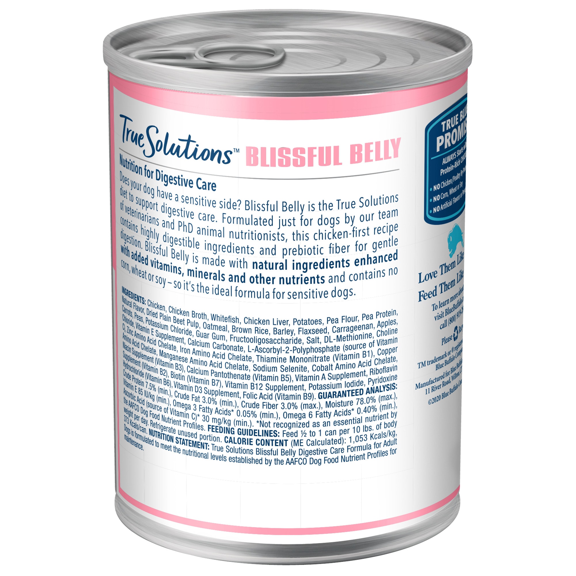 Blue Buffalo True Solutions Blissful Belly Natural Digestive Care