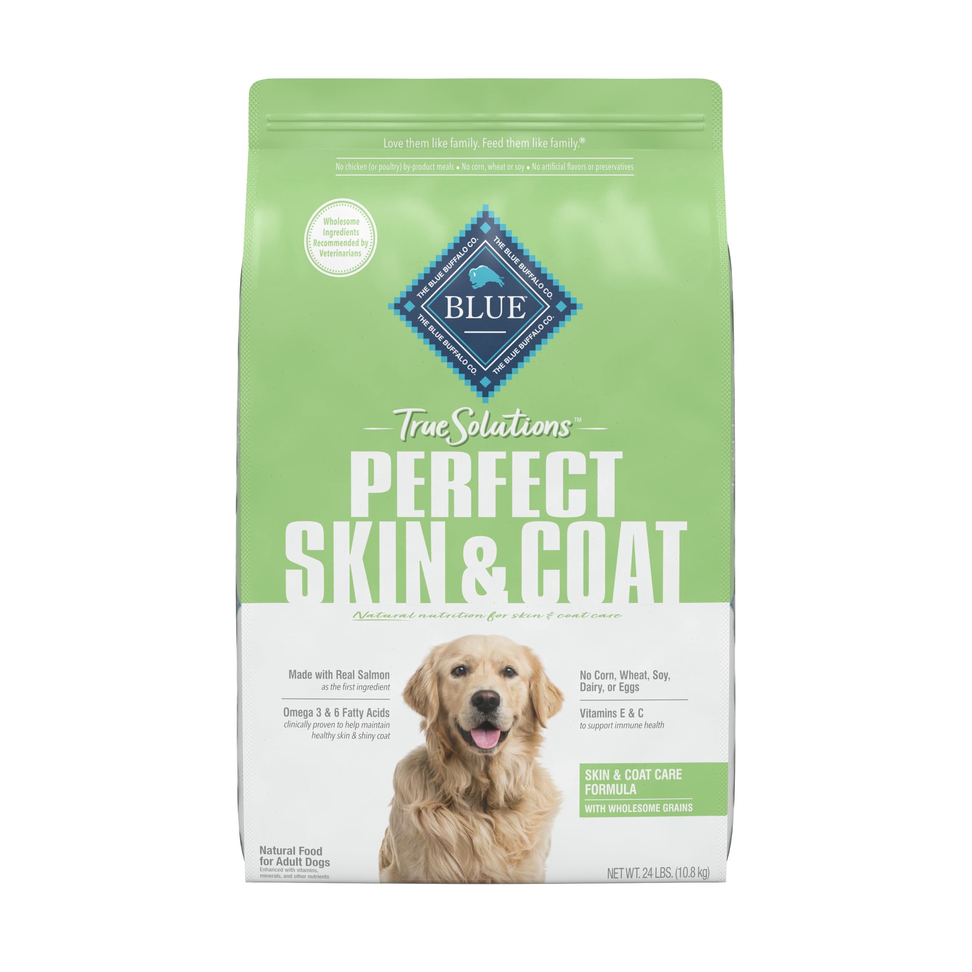 best dog food for dry skin and coat