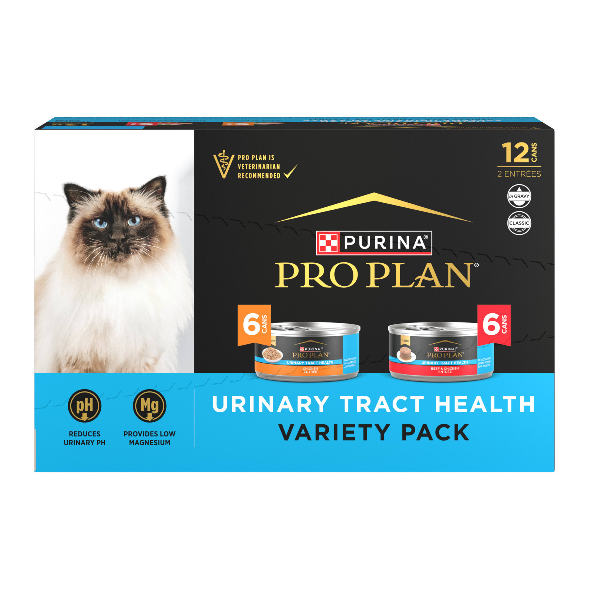 Purina Pro Plan Urinary Tract Health Beef and Chicken Entrees Wet