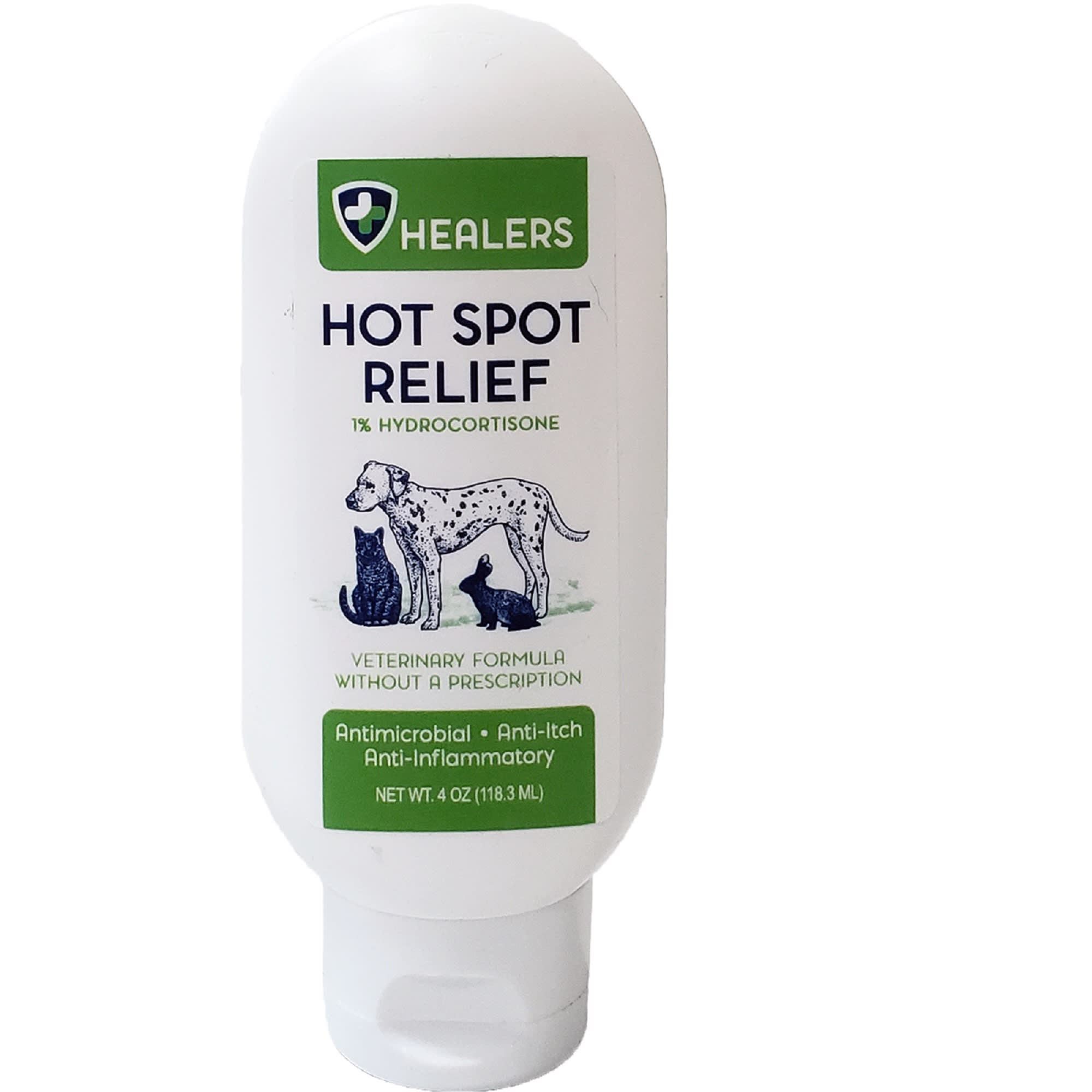 HEALERS Natural Anti Itch Hot Spot Relief for Pets 4 fl. oz. Petco