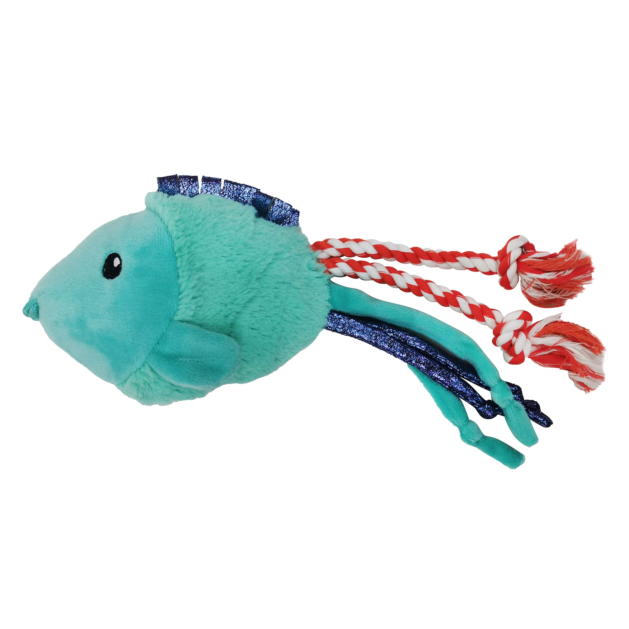 stuffed fish dog toy