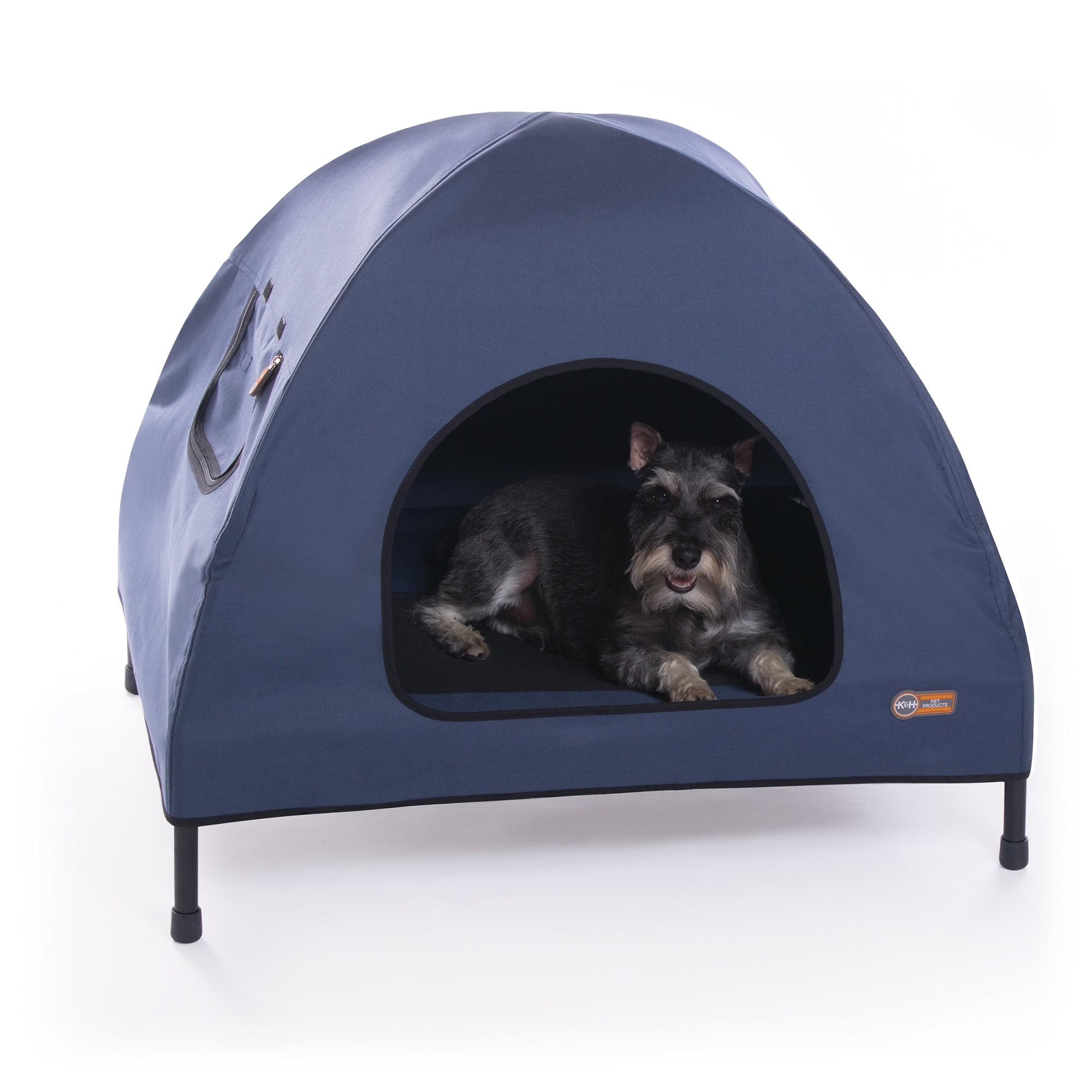 K&H Navy Blue Pet Cot House, 25" L X 32" W X 28" H Petco