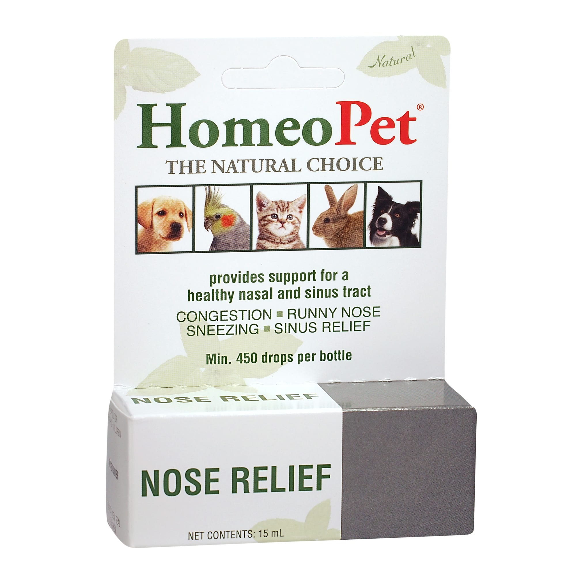 Homeopet Feline Nose Relief 15 Ml Petco