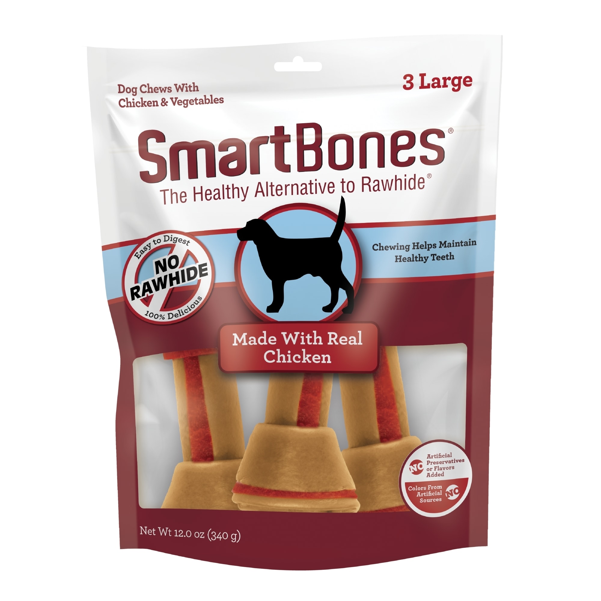 Big rawhide clearance bones for dogs