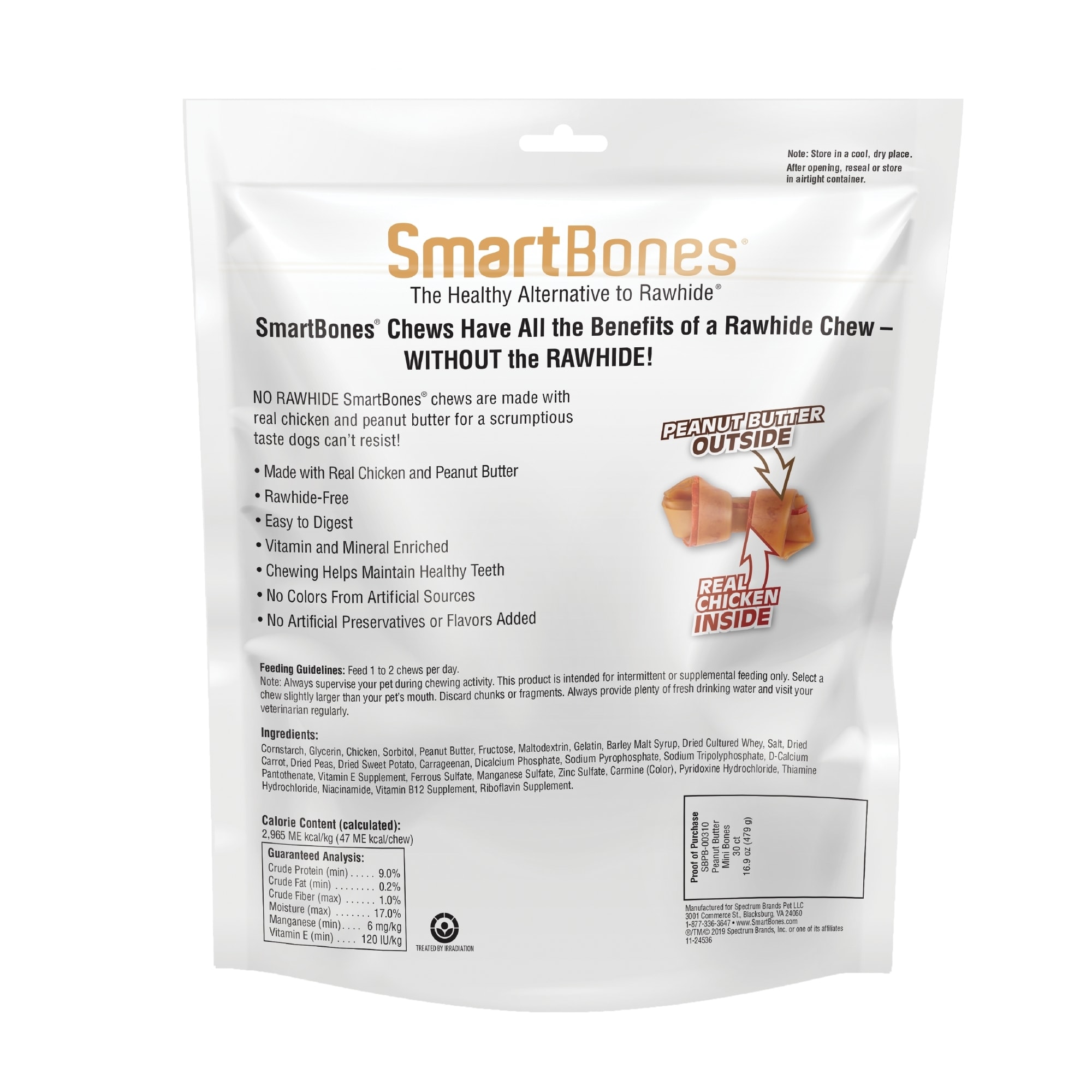 Smartbones mini sale peanut butter