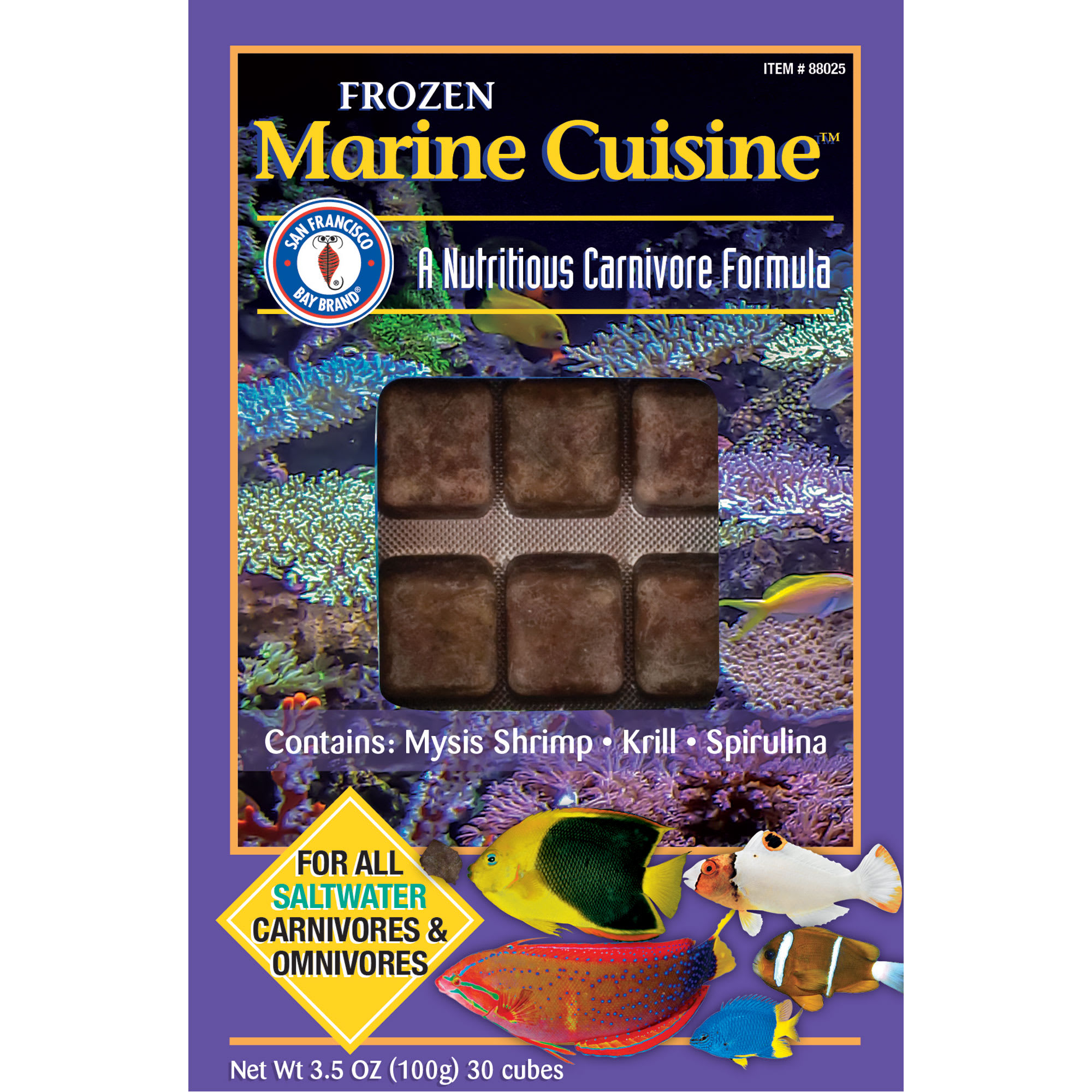 San Francisco Bay Brand Frozen Marine Cuisine 3.5 oz. Petco