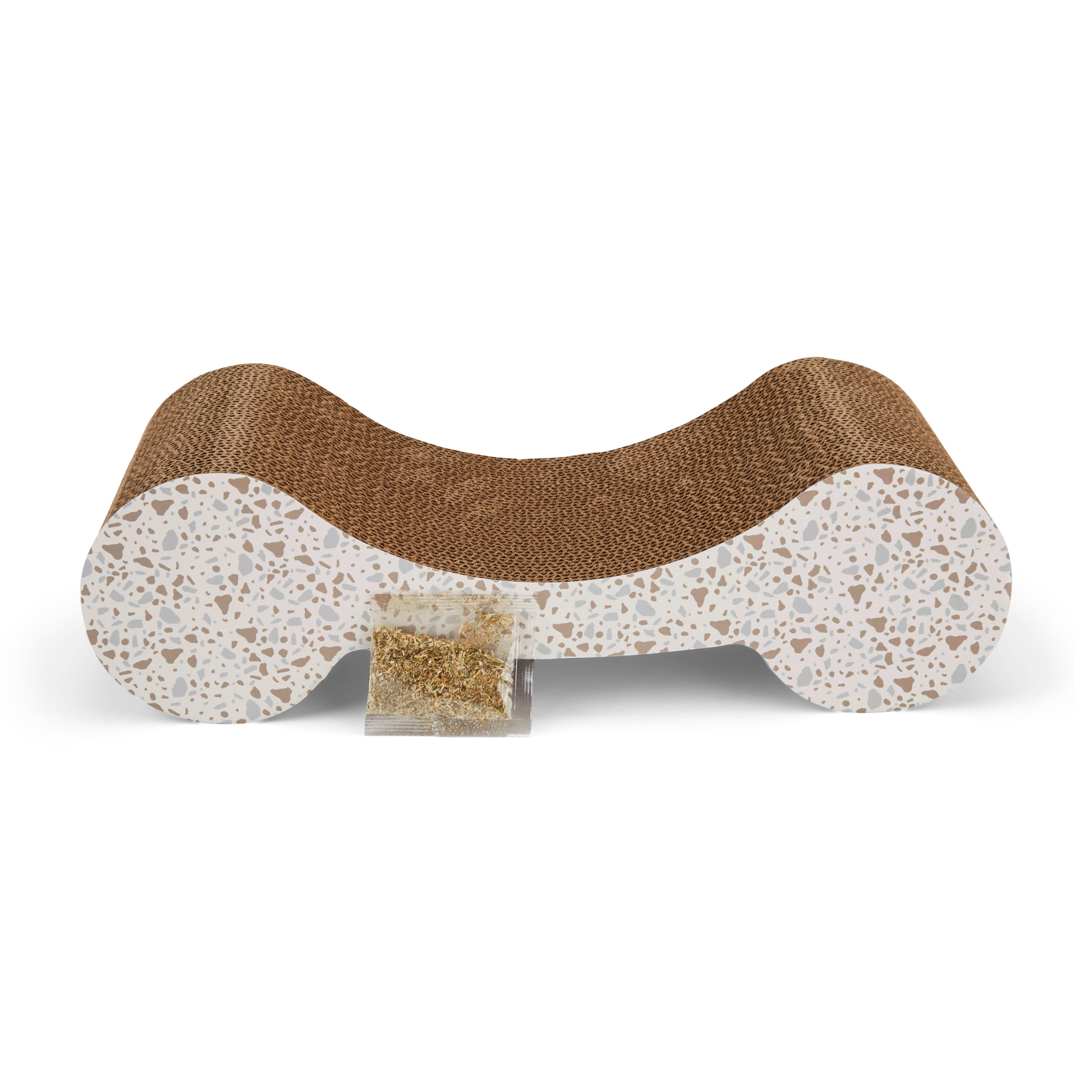 cardboard cat scratcher lounger