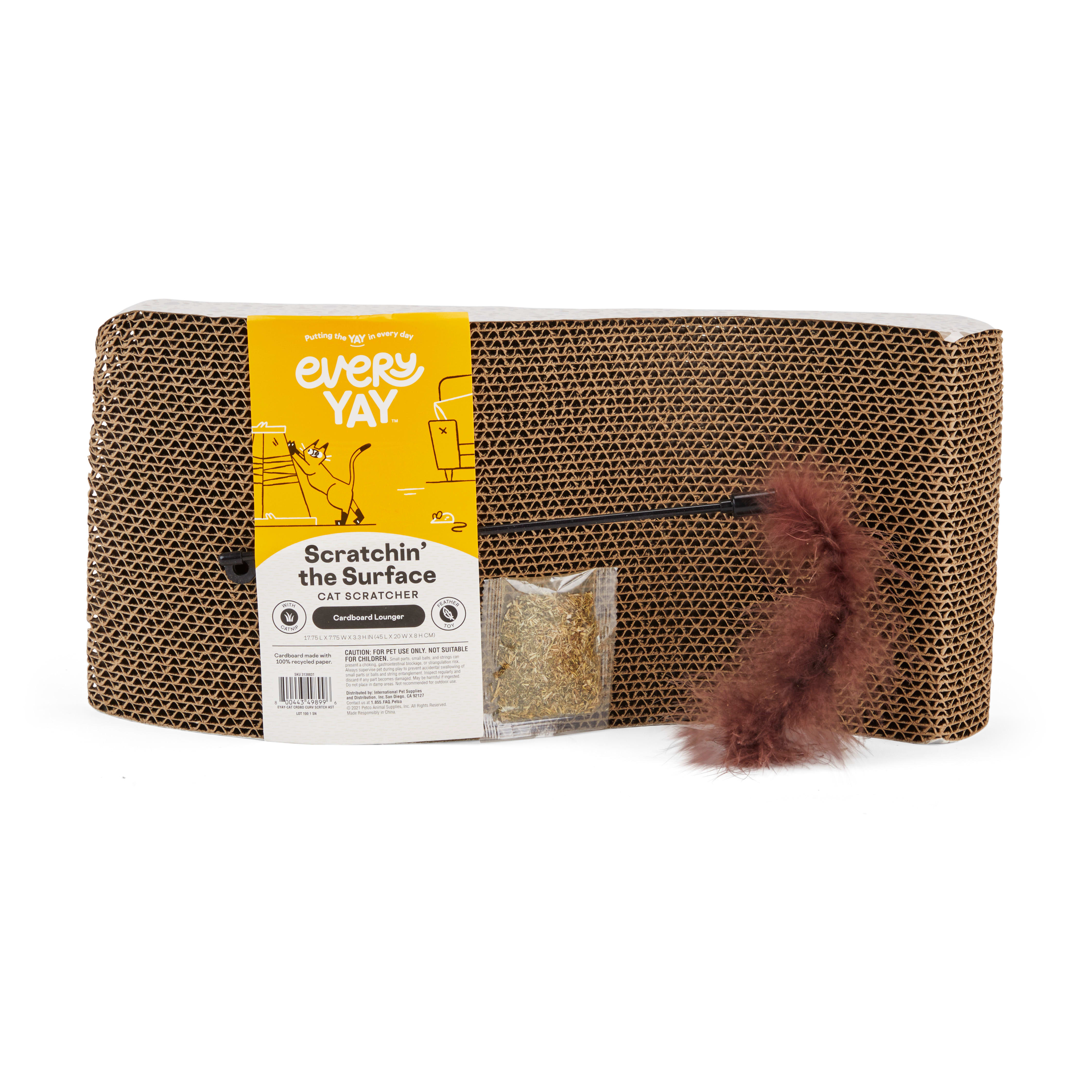 Petco cat cheap scratcher cardboard