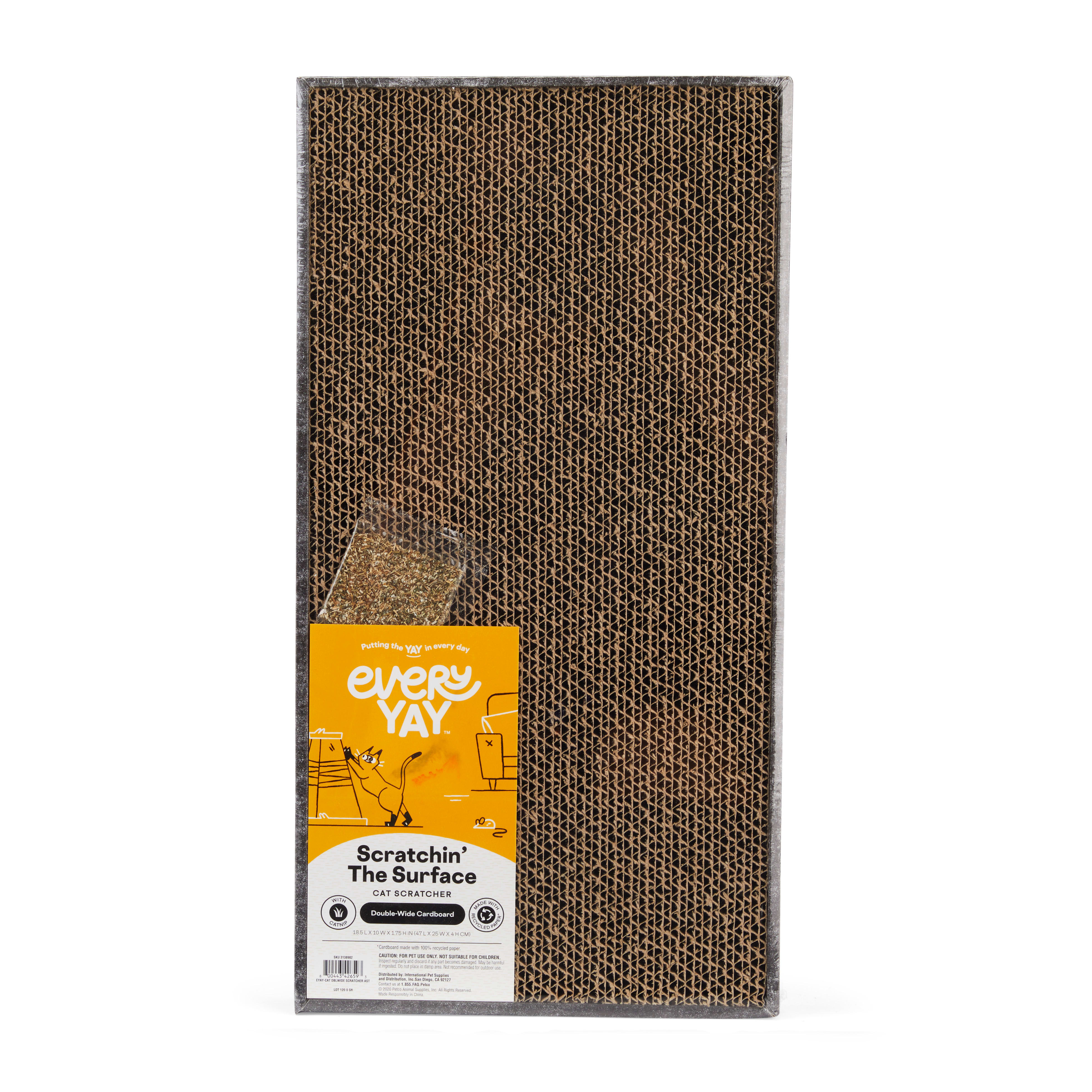 Petco cat 2025 scratcher cardboard