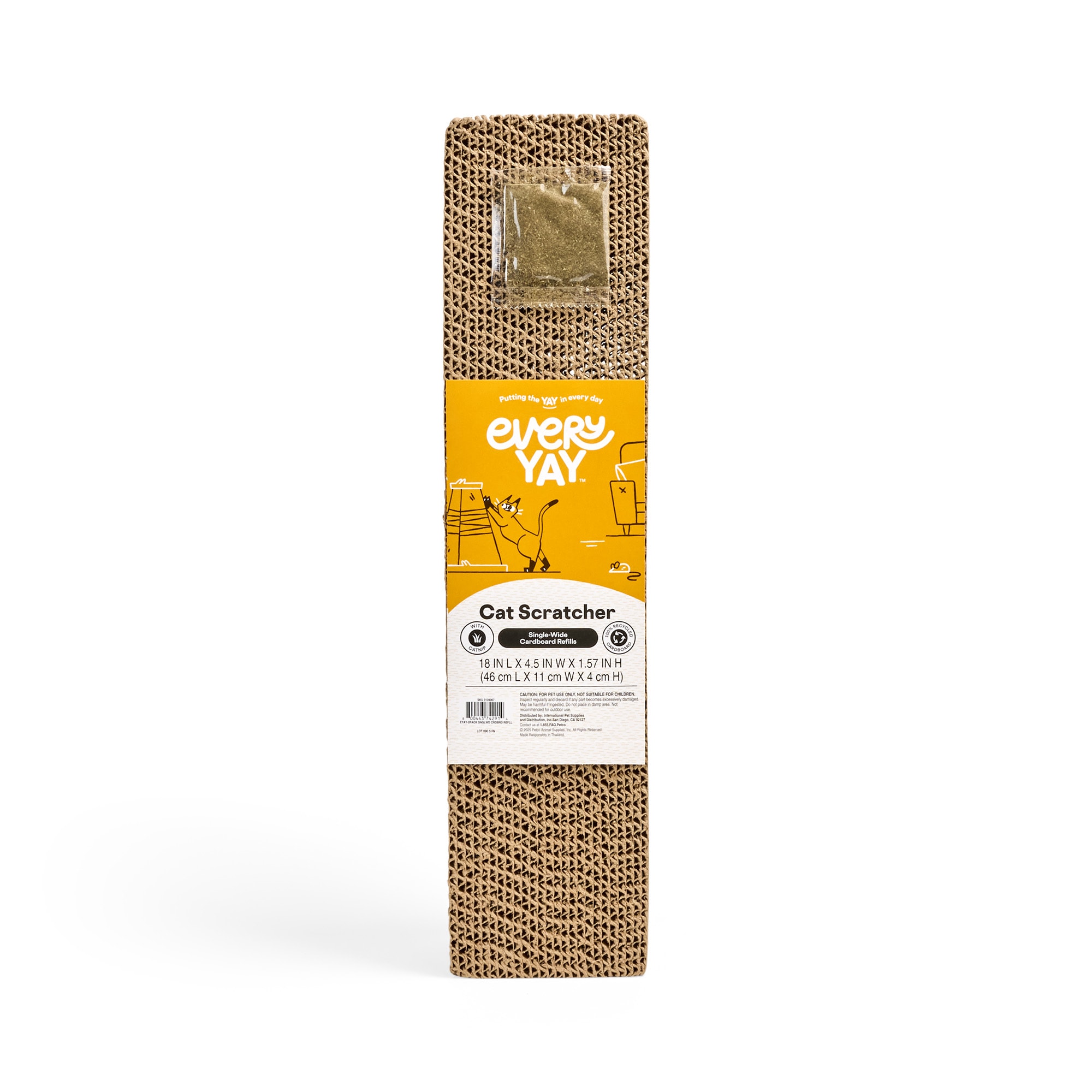 EveryYay Cat Scratcher Cardboard Refills, Pack of 2
