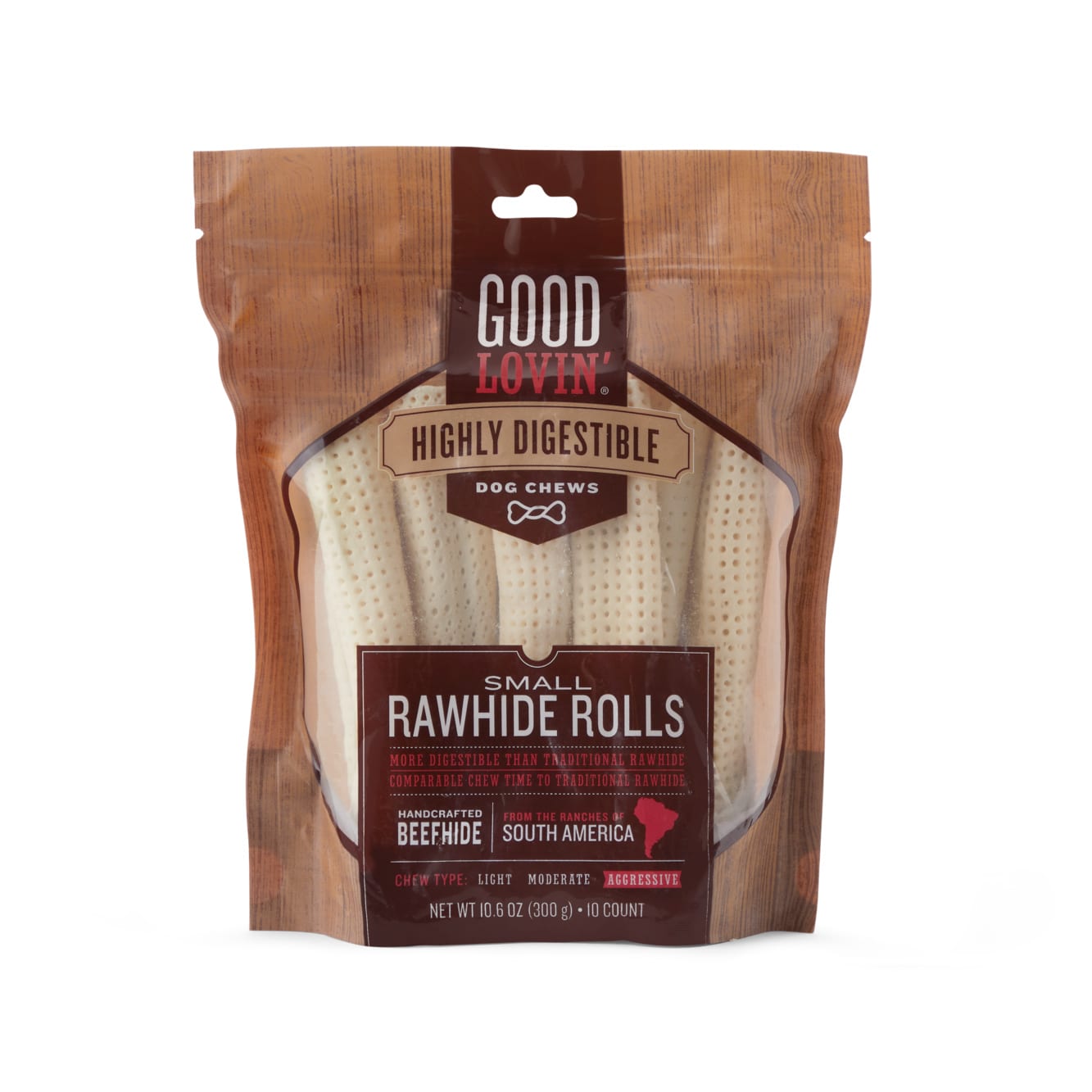 Good Lovin Traditional Rawhide Roll Dog Chew
