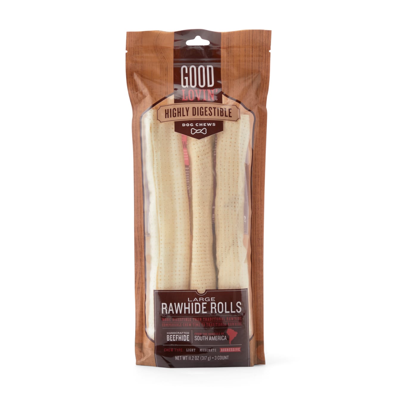 Good lovin dog chews rawhide best sale