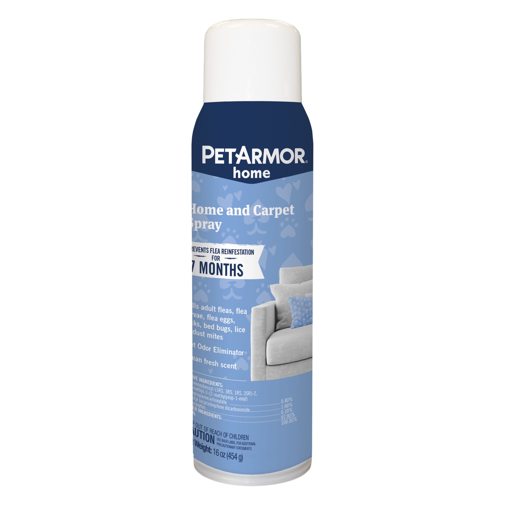 PetArmor Home and Carpet Fleas and Ticks Spray for Pets, 16 fl. oz.