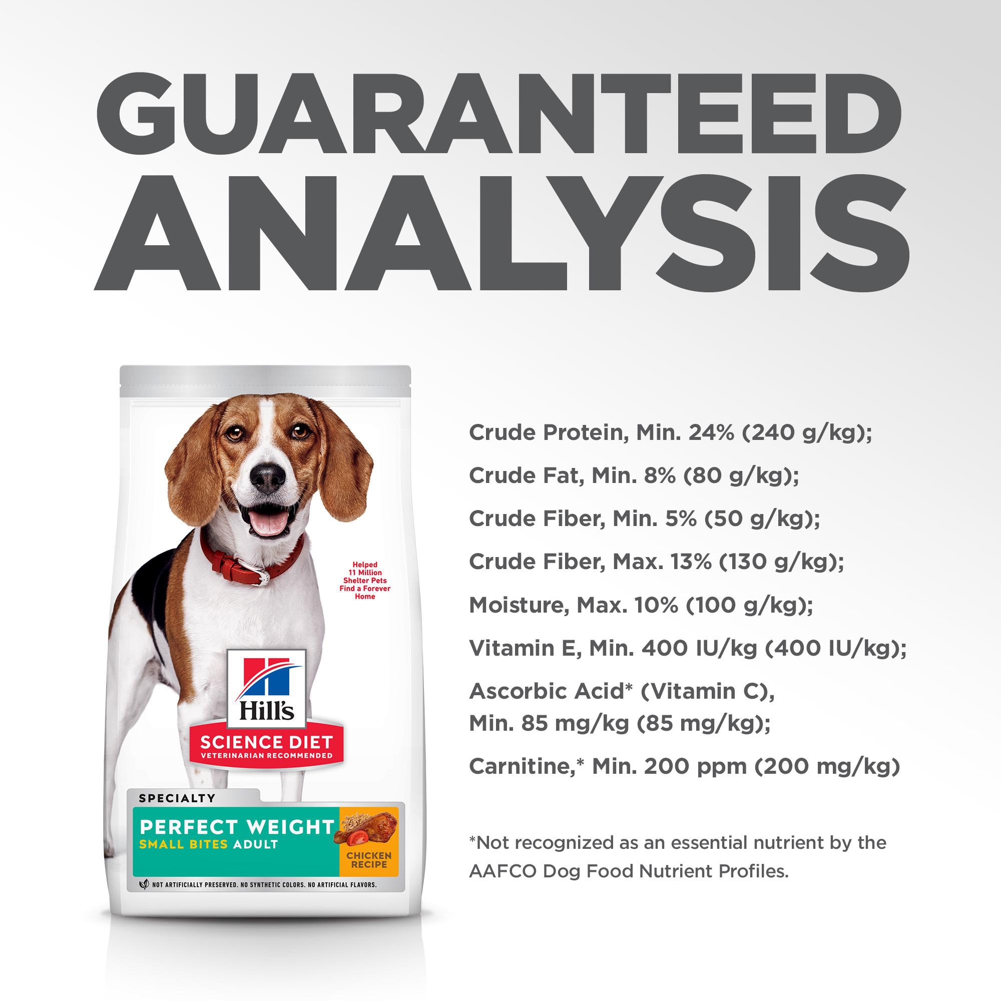hills perfect weight small breed