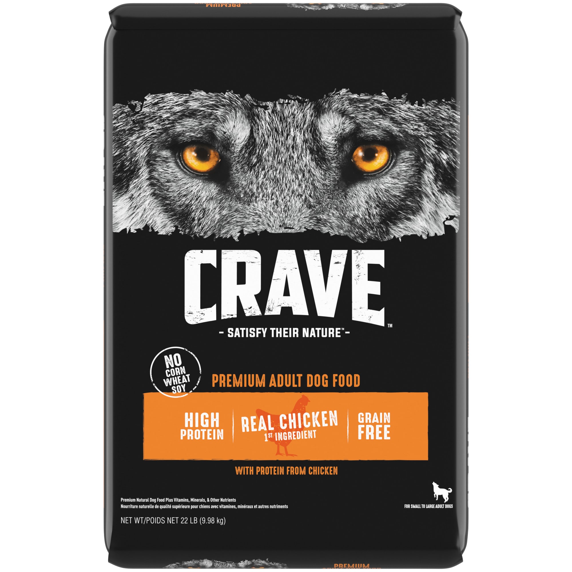Crave Grain Free High Protein Real 