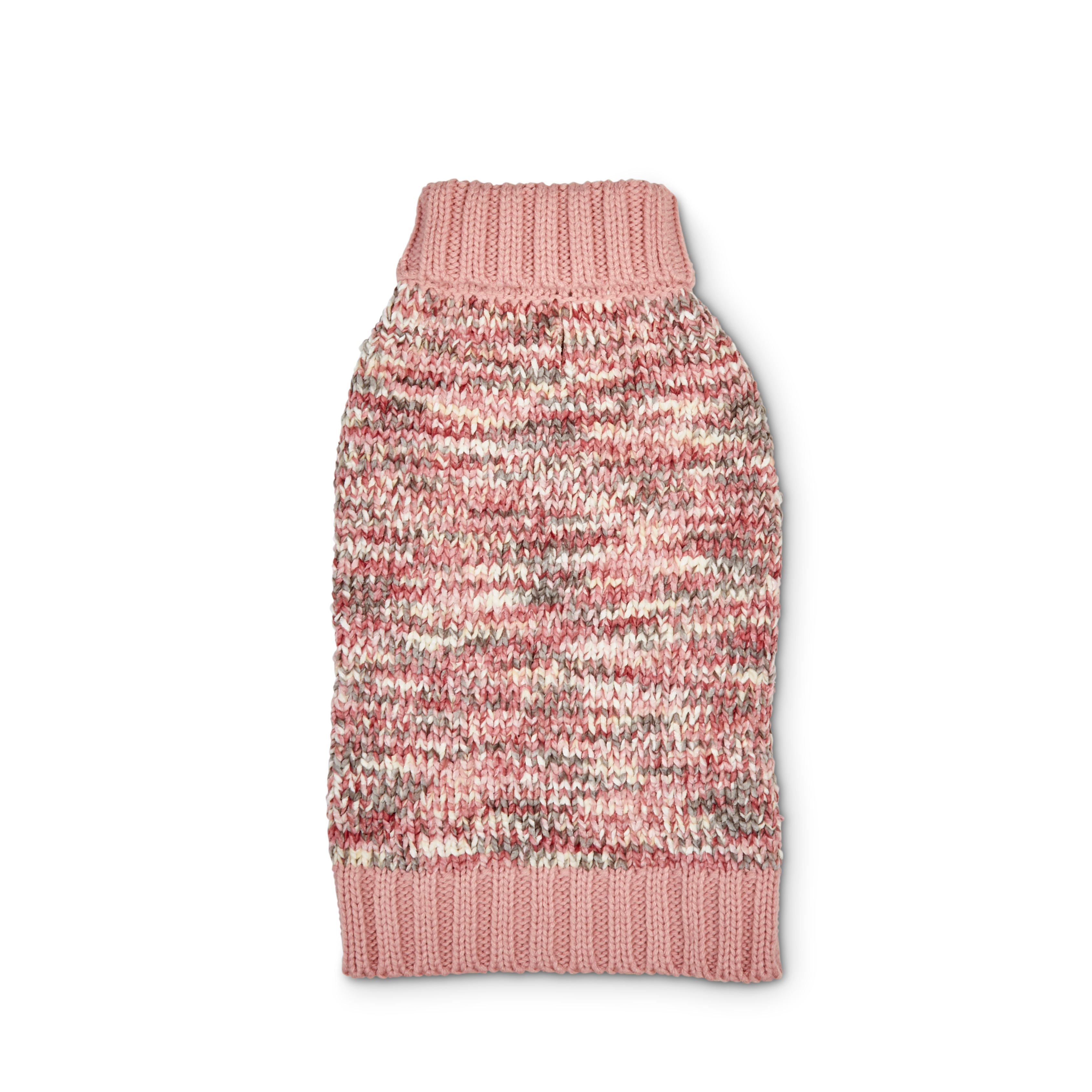 pink dog sweater