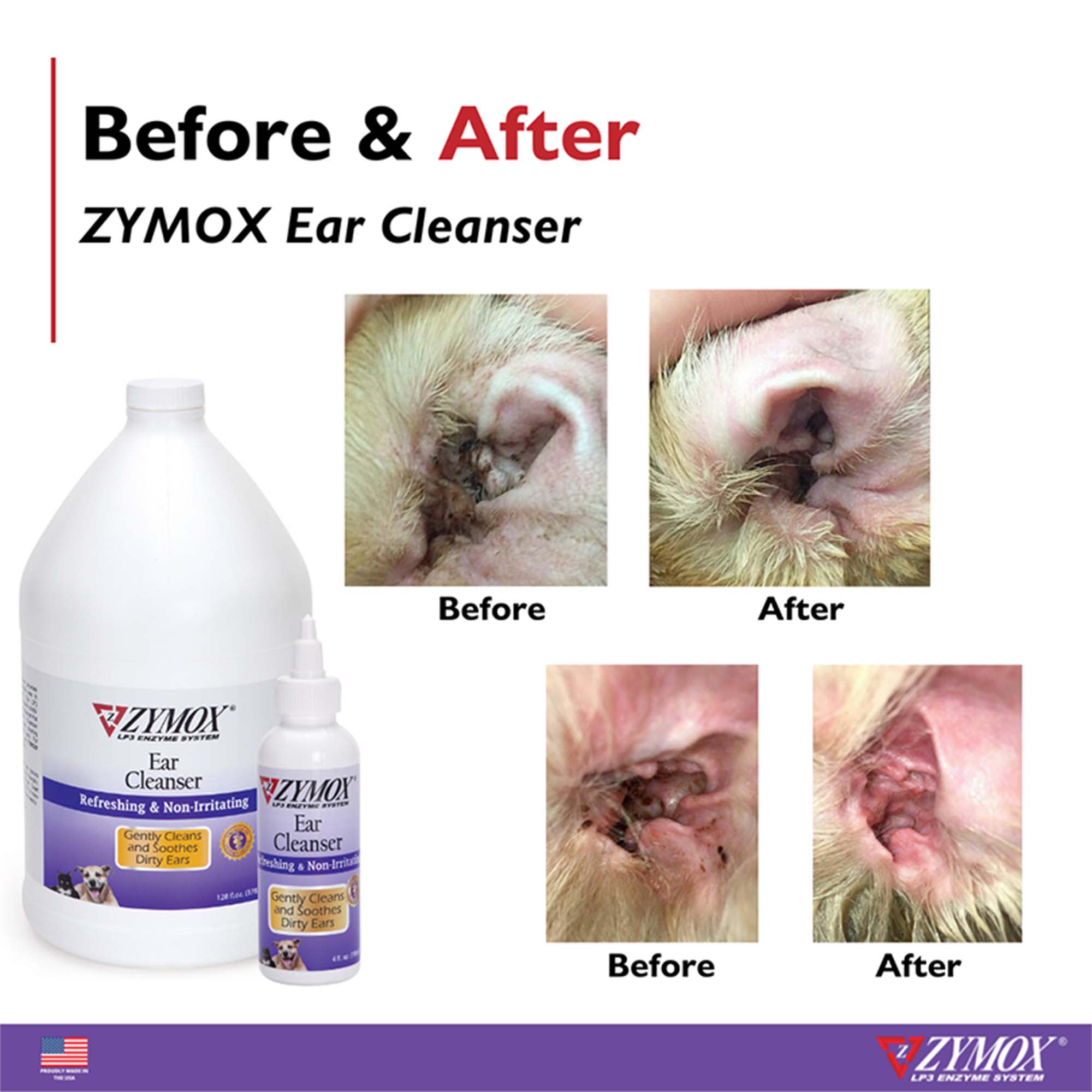 Zymox lp3 enzyme system ear outlet solution