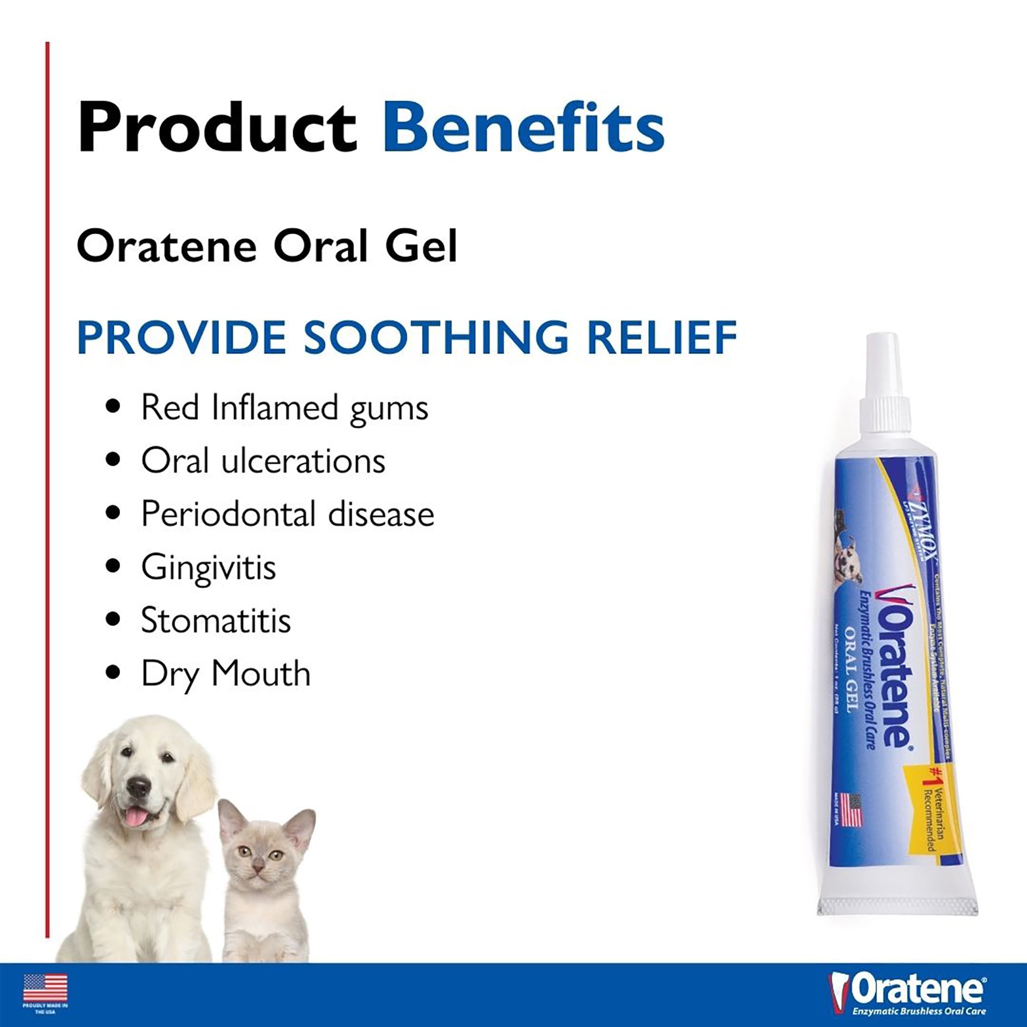 Zymox Oratene Oral Gel 1.0 fl. oz. Petco