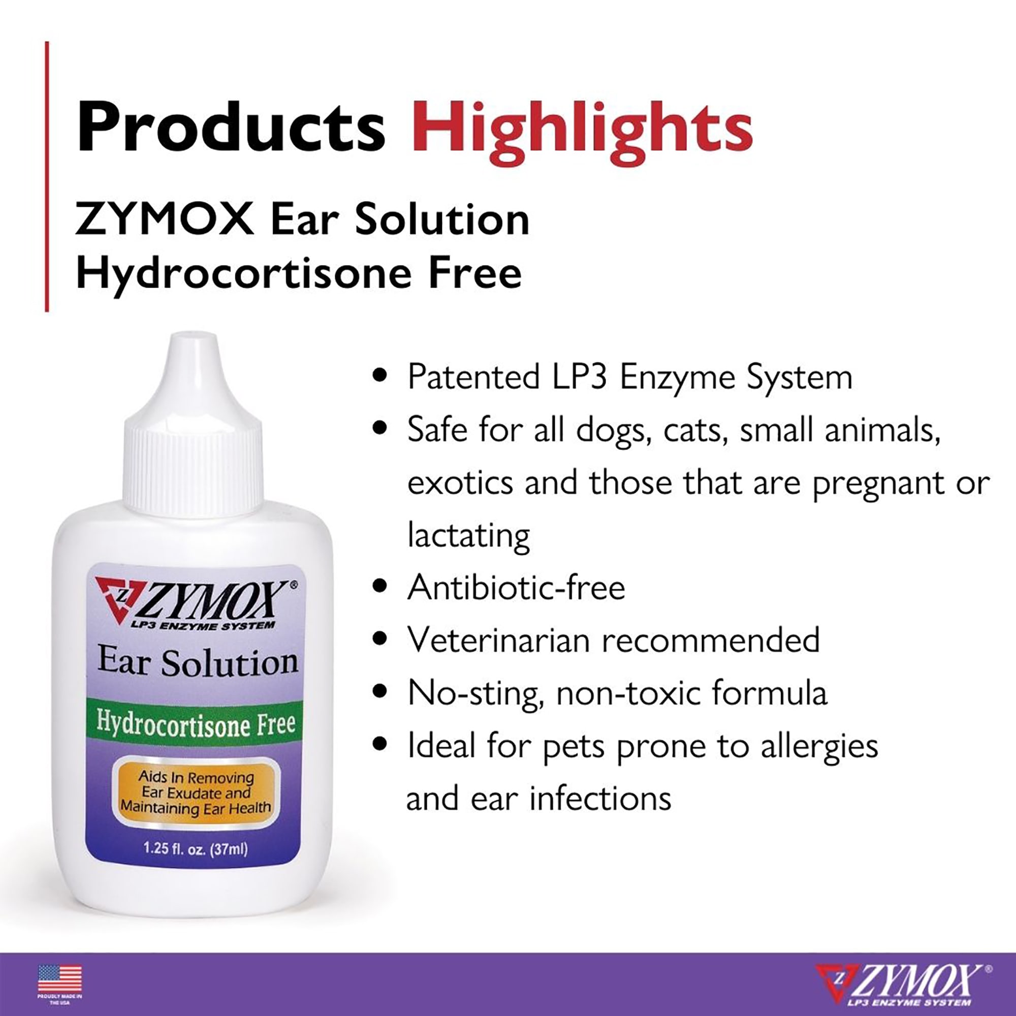 Zymox store hydrocortisone free