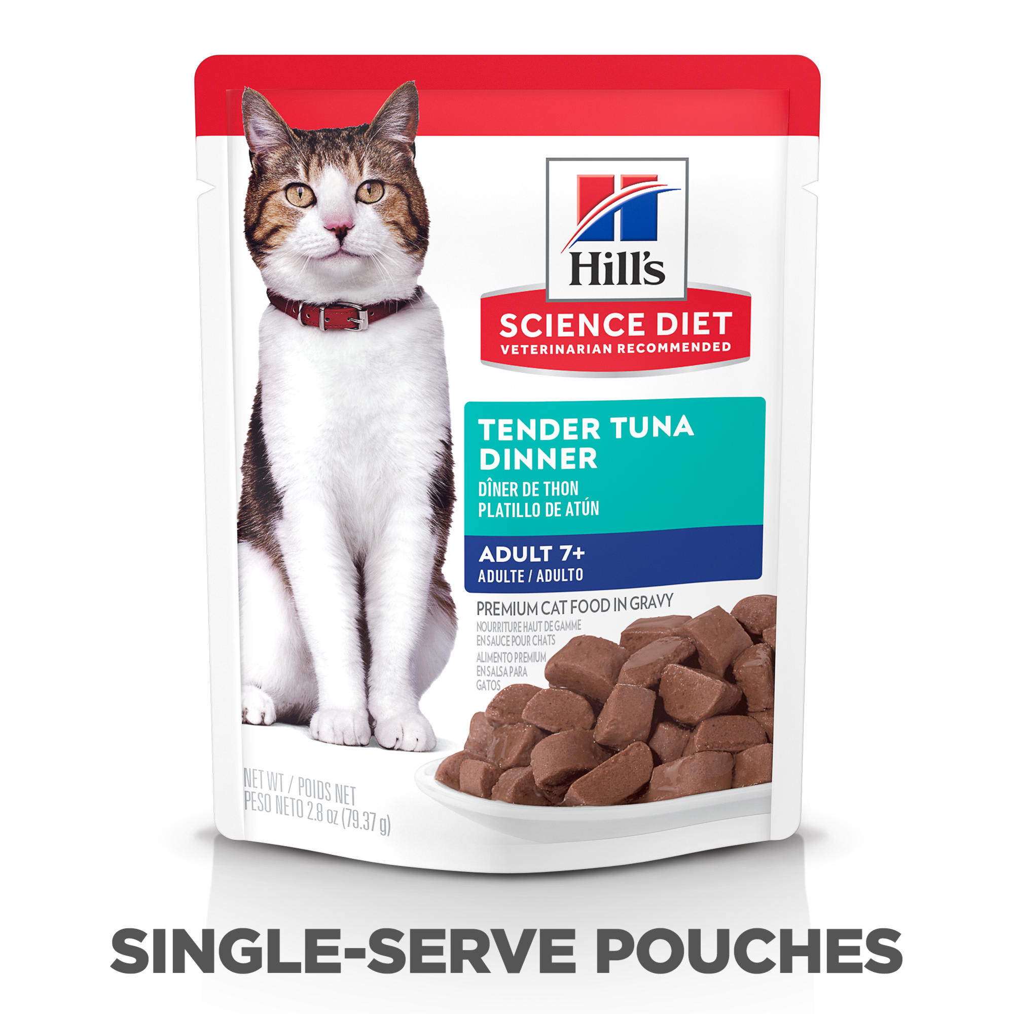 Hill s Science Diet Senior 7 Tuna Wet Cat Food 2.8 oz. Case of