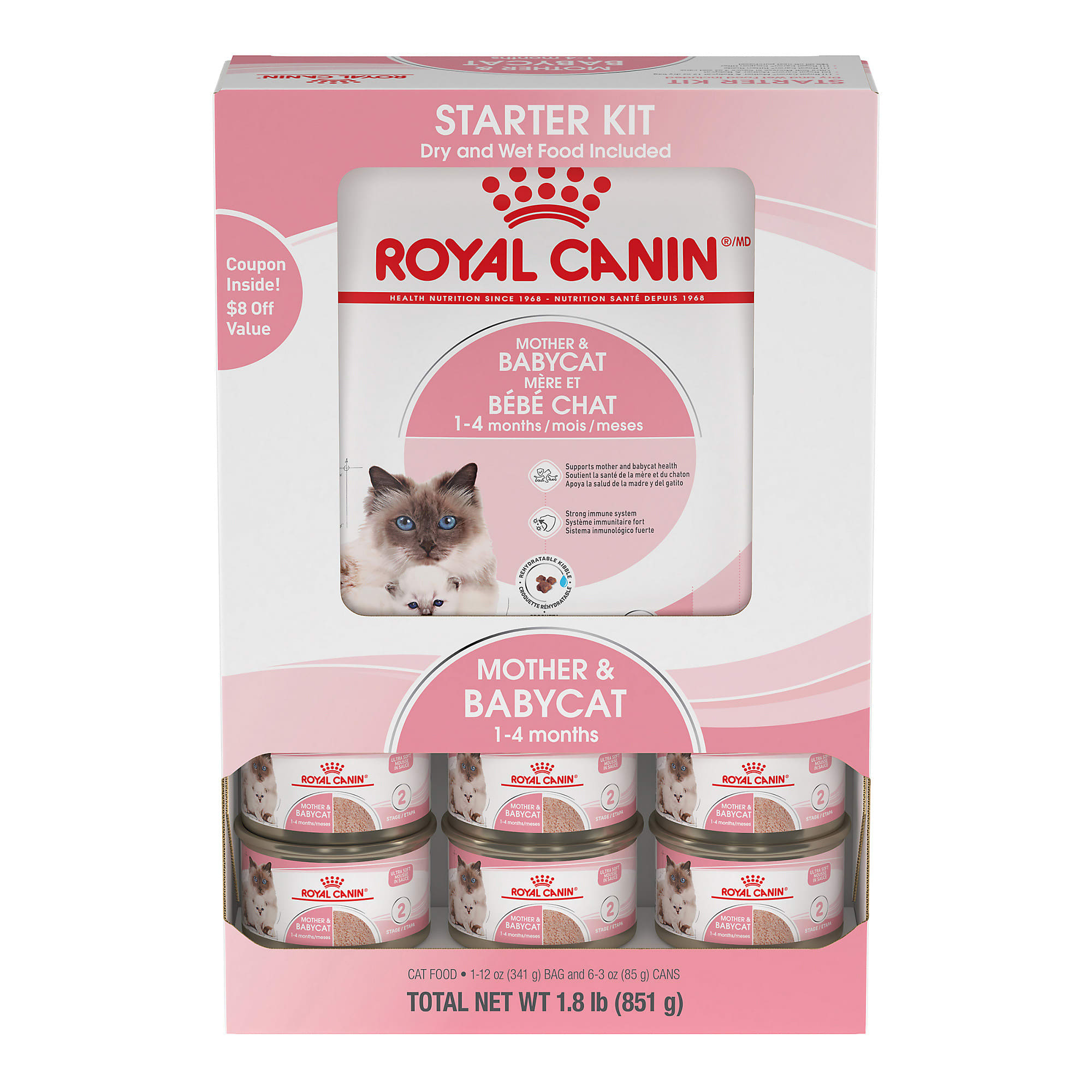 only Precondition go Royal Canin Kitten Mixed Feeding Starter Kit | Petco