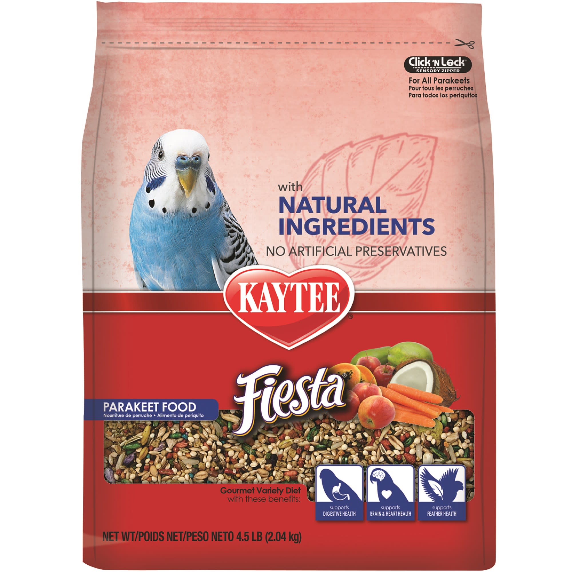 Fiesta 2024 parrot food