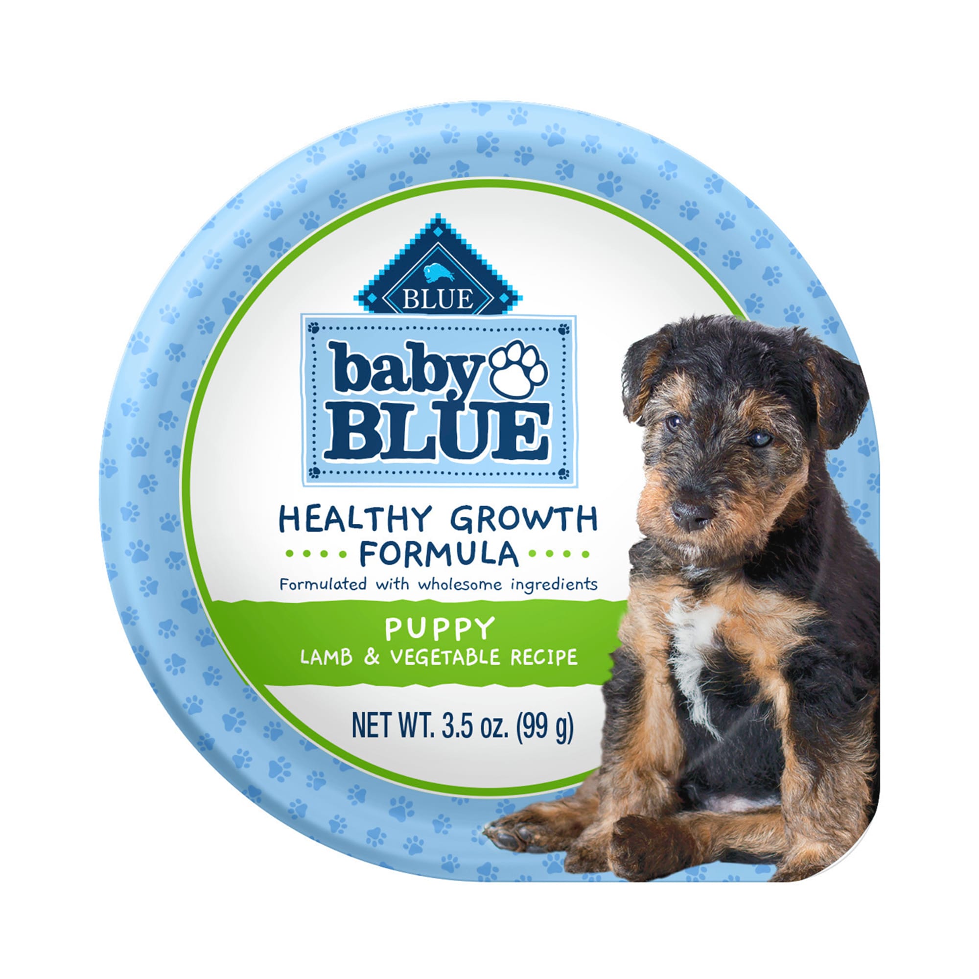 Blue Buffalo Baby Blue Healthy Growth Formula Natural Lamb Vegetable Recipe Wet Puppy Food 3 5 Oz Case Of 12 Petco