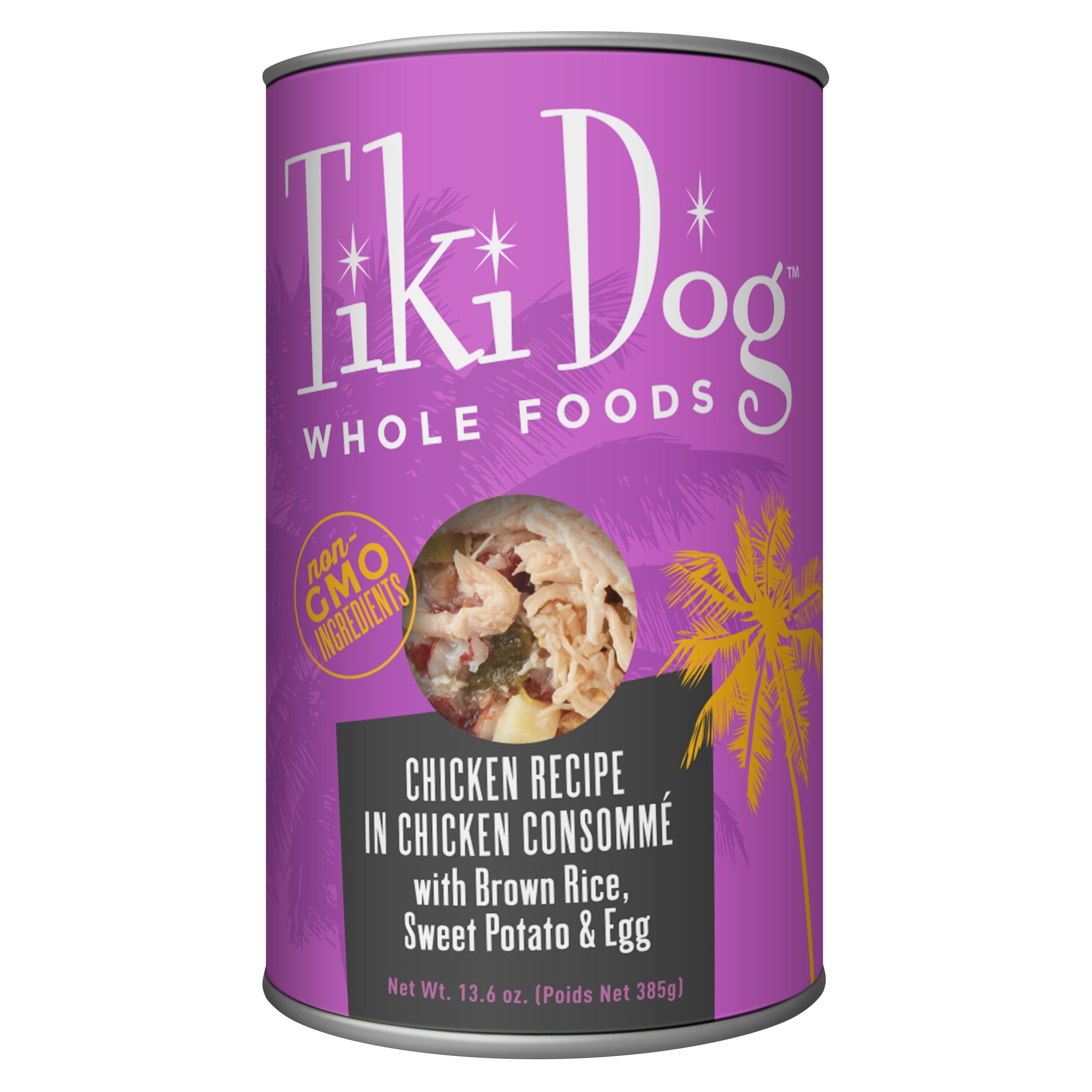 Tiki Dog Petites Chicken & Whole Grain Wet Food, 12Pack