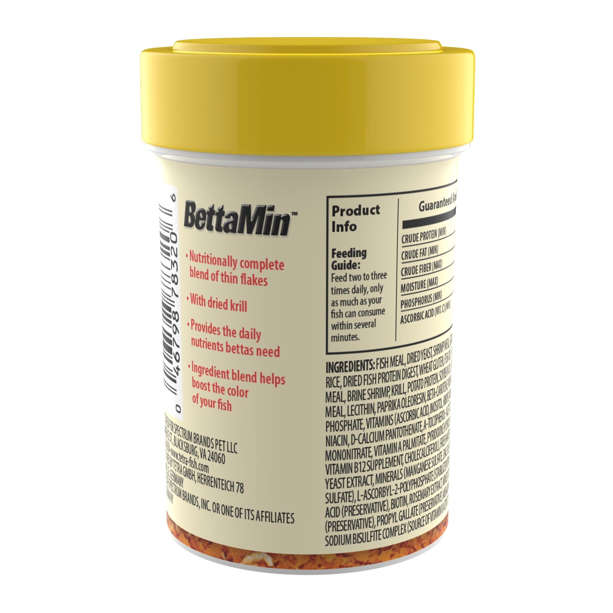 Tetra® BettaMin™ Flake Medley Fish Food, 0.81 oz - Kroger