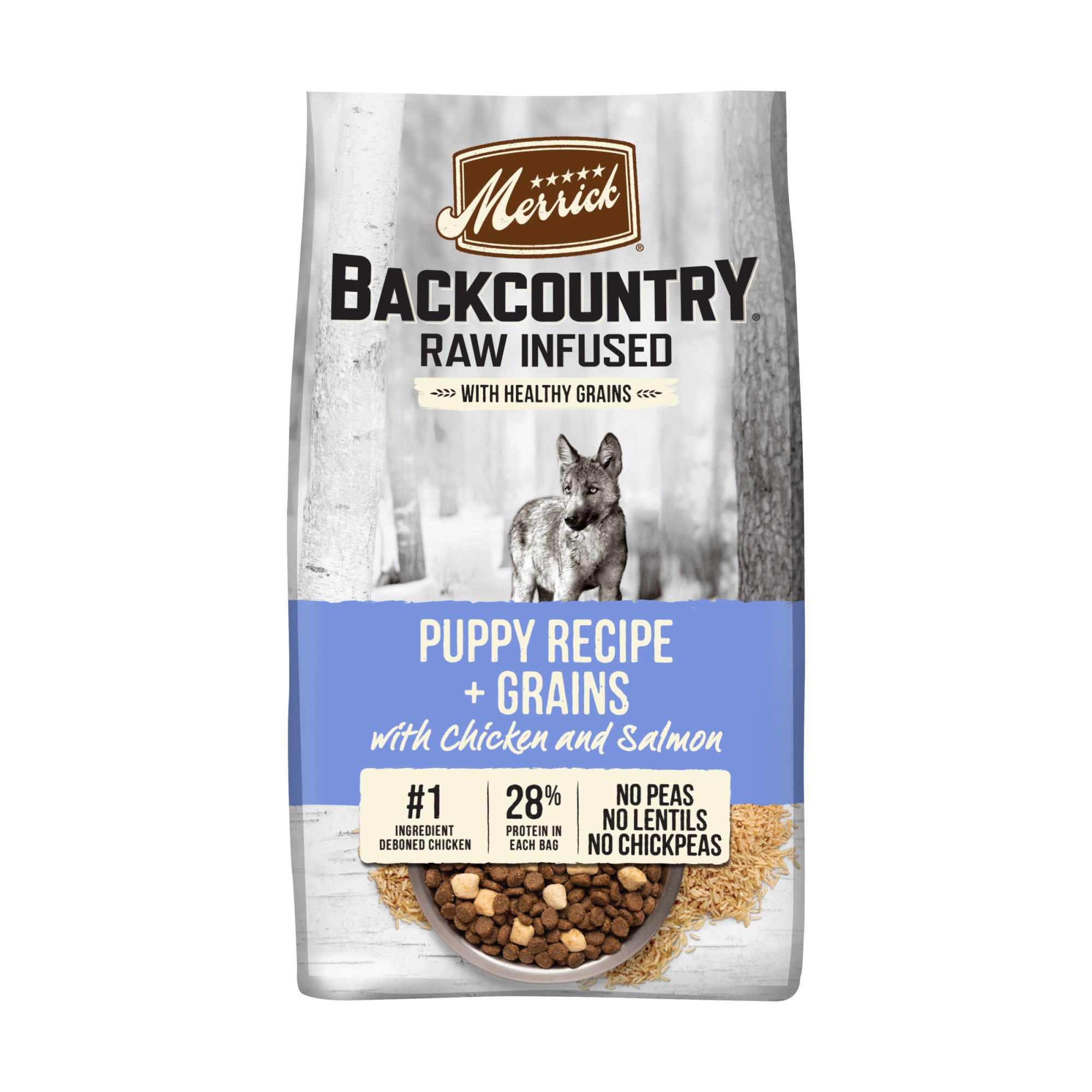 Merrick Backcountry High Protein FreezeDried Puppy Recipe
