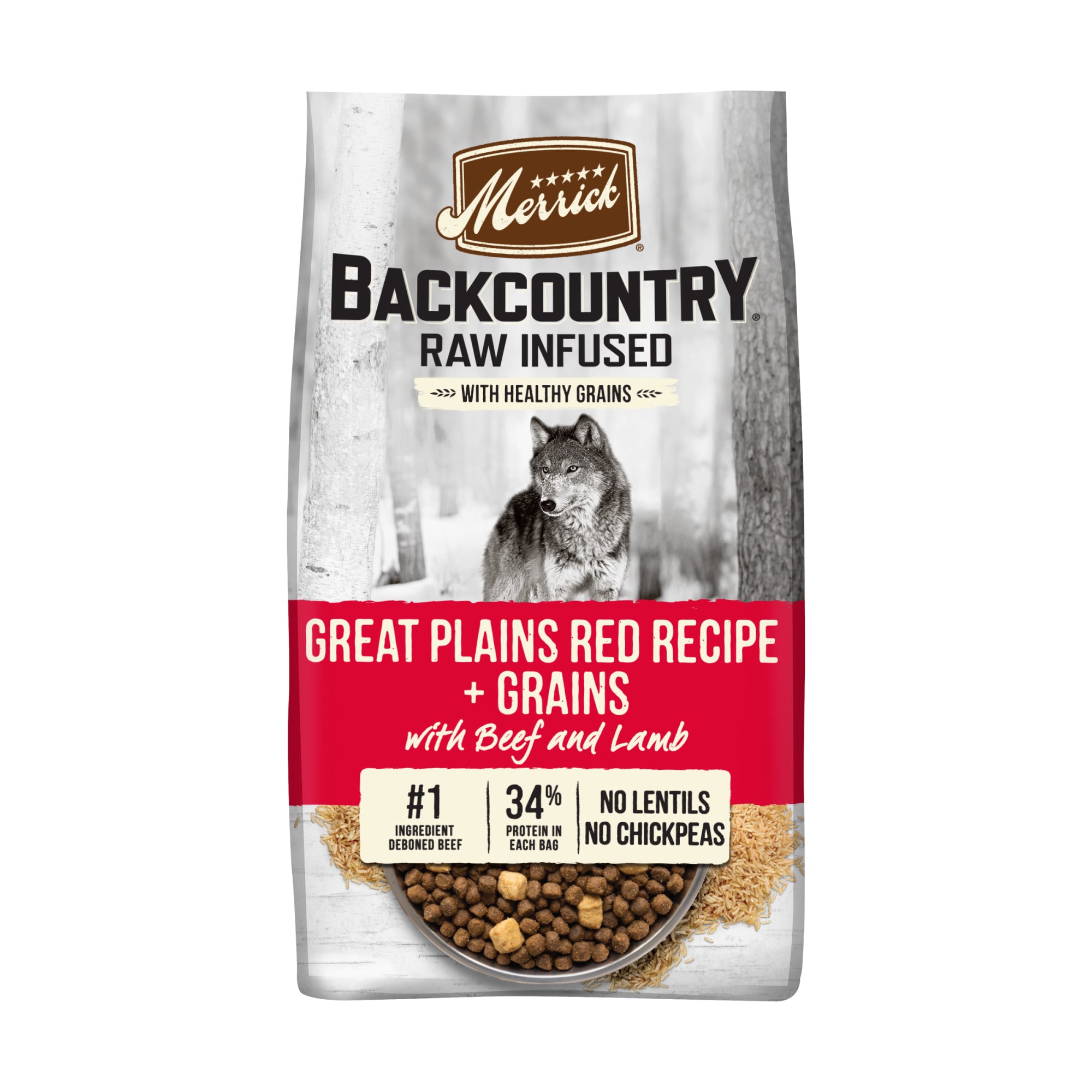 Merrick Backcountry Freeze Dried Raw Infused Great Plains Red Recipe