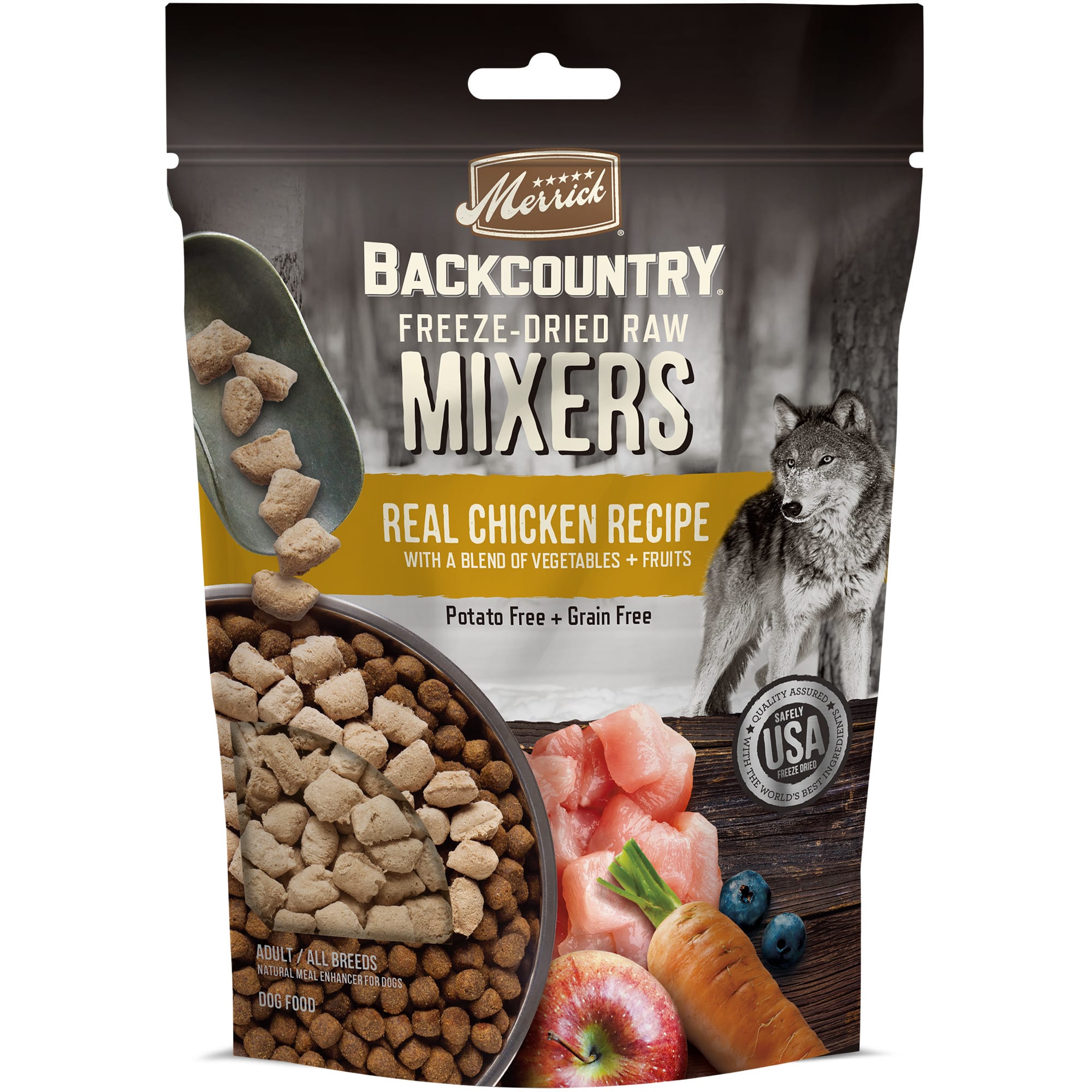 Merrick Backcountry Freeze Dried Mixer Chicken Recipe ...