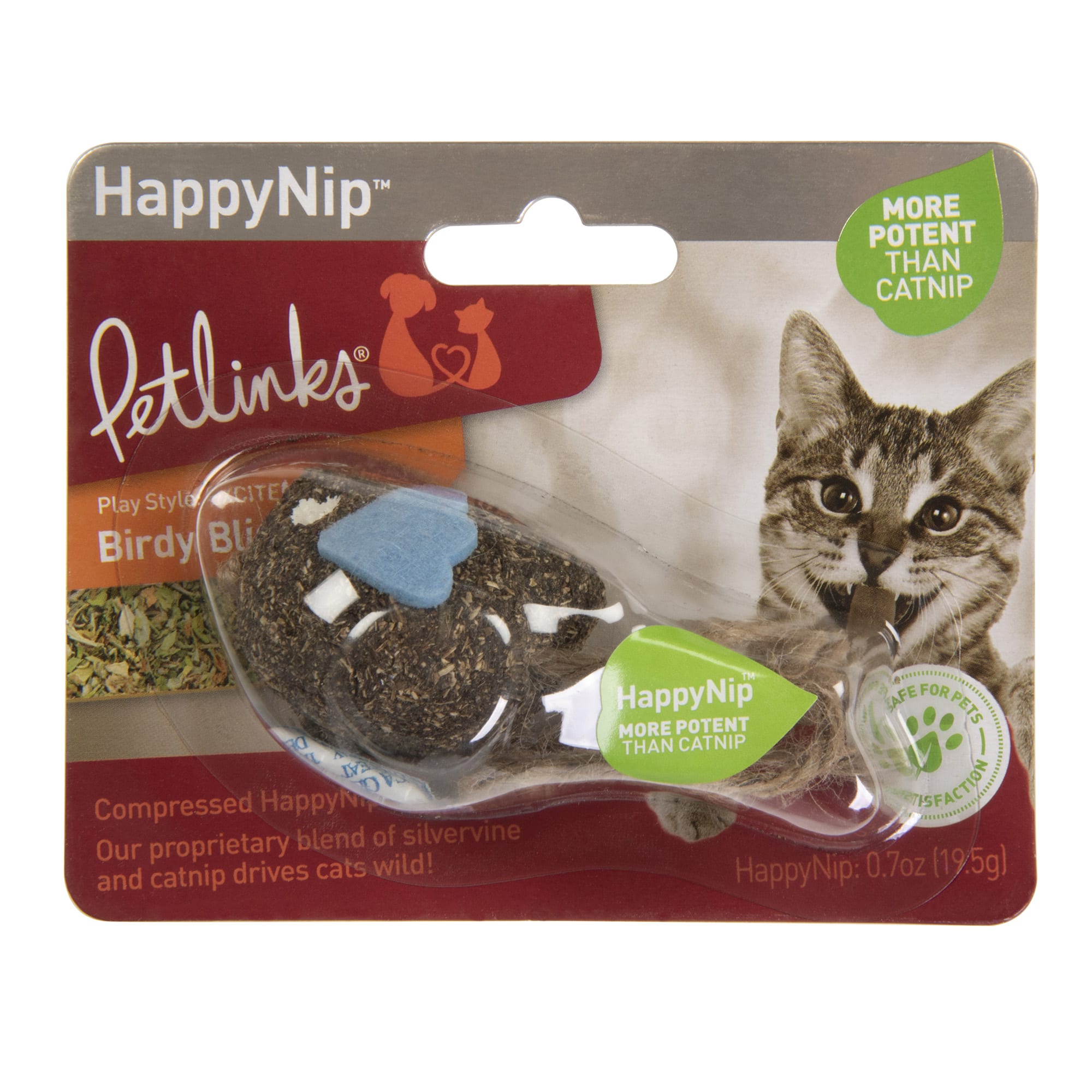 Petlinks HyperNip Safari Loony Legs Cat Toy with Catnip