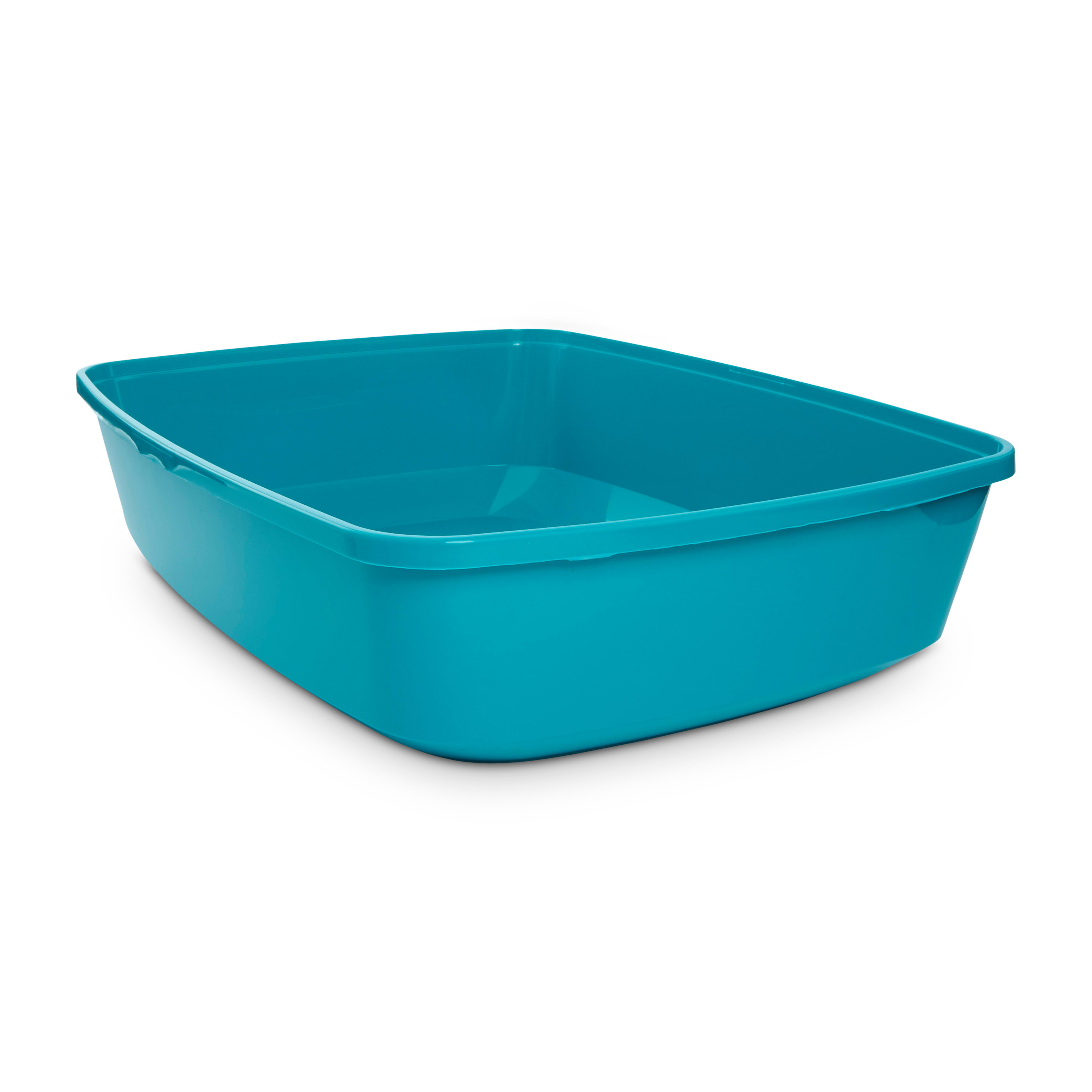 So Phresh Blue Open Cat Litter Box, Large - 0.60 lb