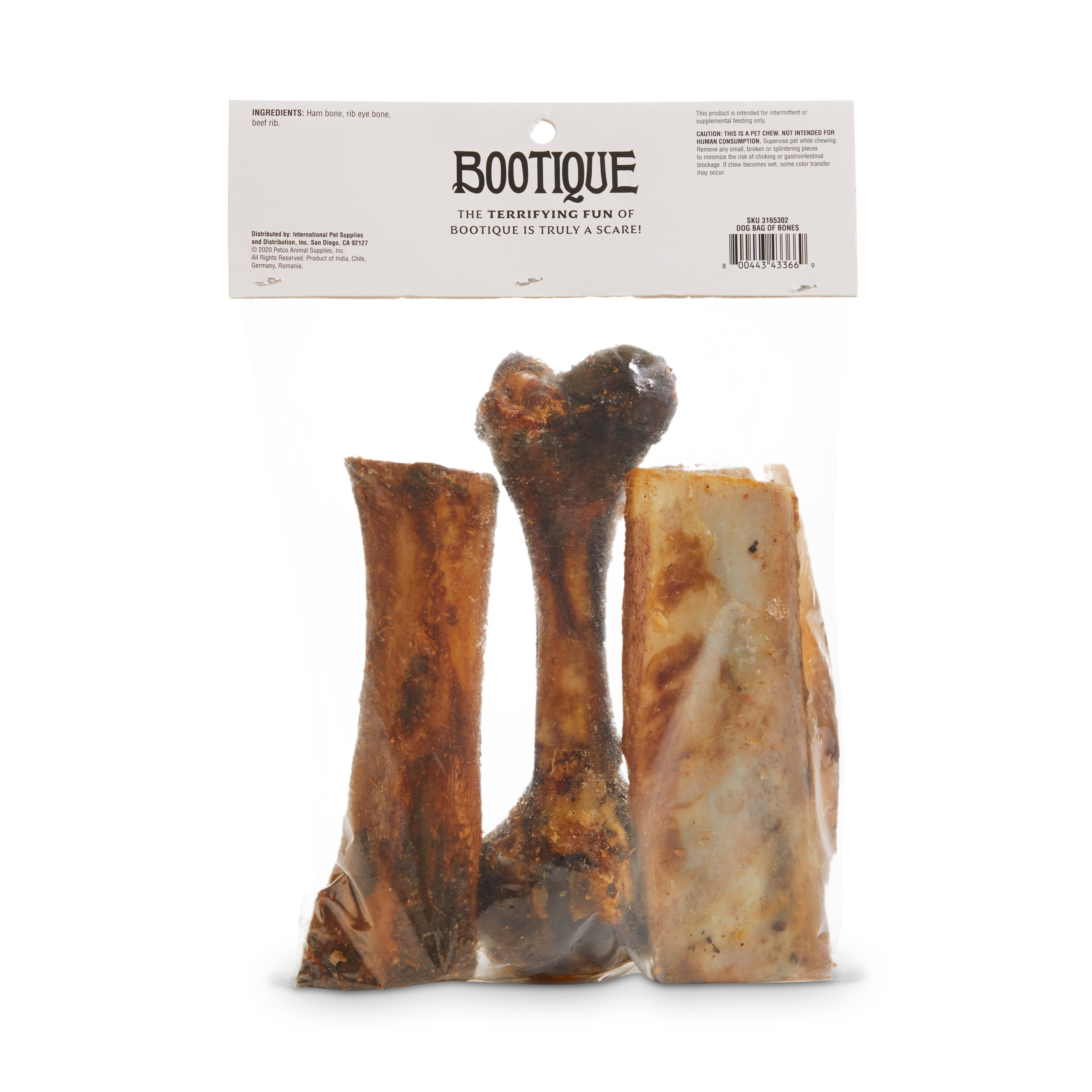 Bootique Bag Of Bones Variety Pack Halloween Dog Chews 12 9 Oz Petco