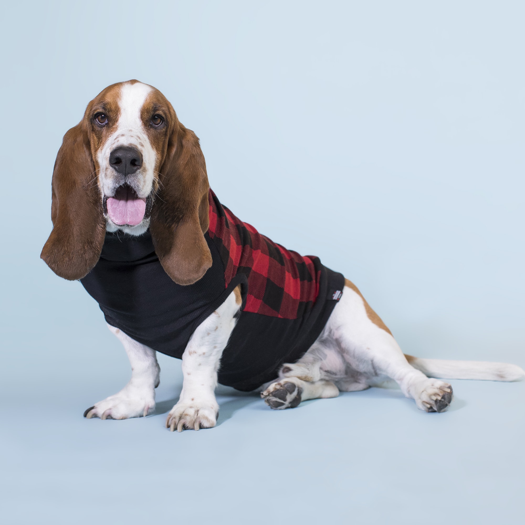 Long Dog Clothing Lumberjack Hoodie – Houndstooth