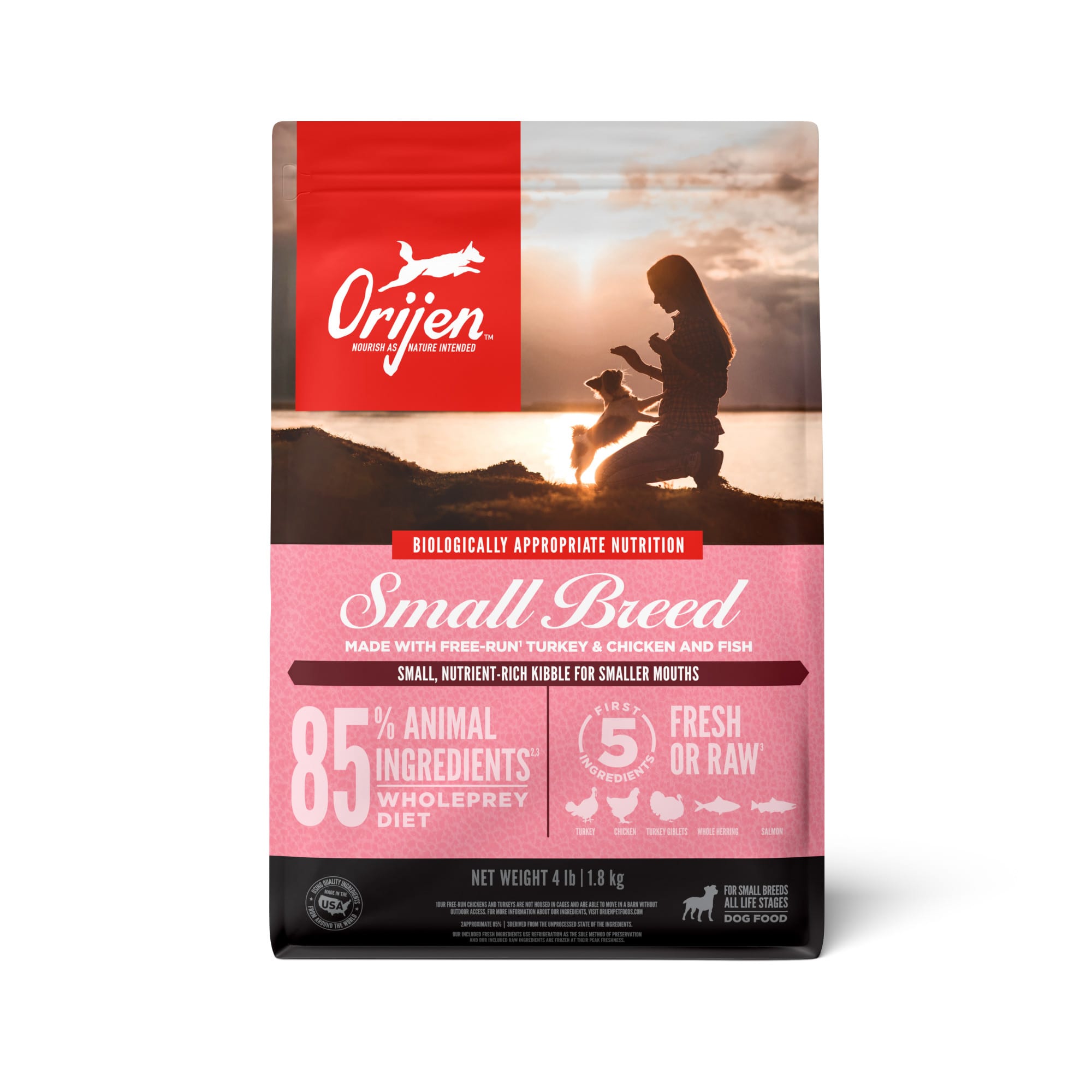 ORIJEN Small Breed Grain-Free Dry Dog Food