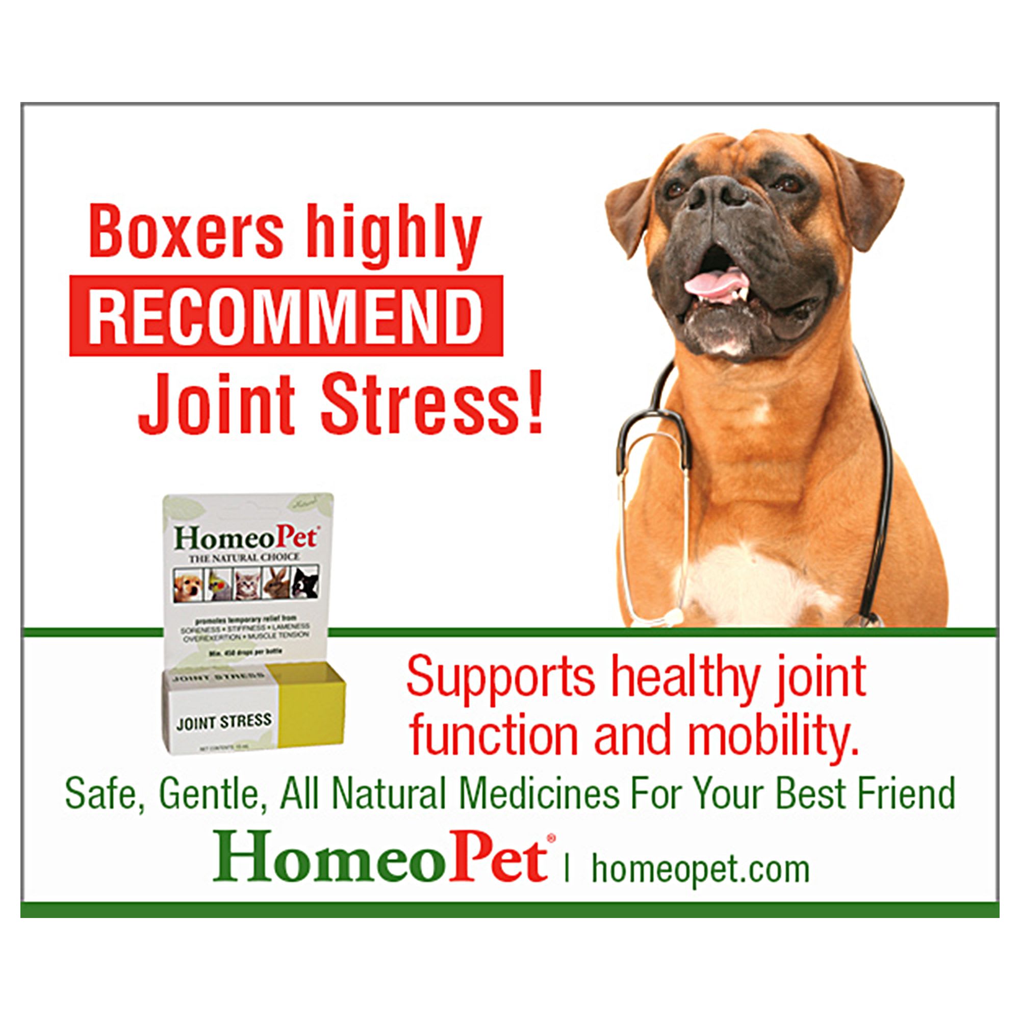 HomeoPet Joint Stress Relief for Pets Petco