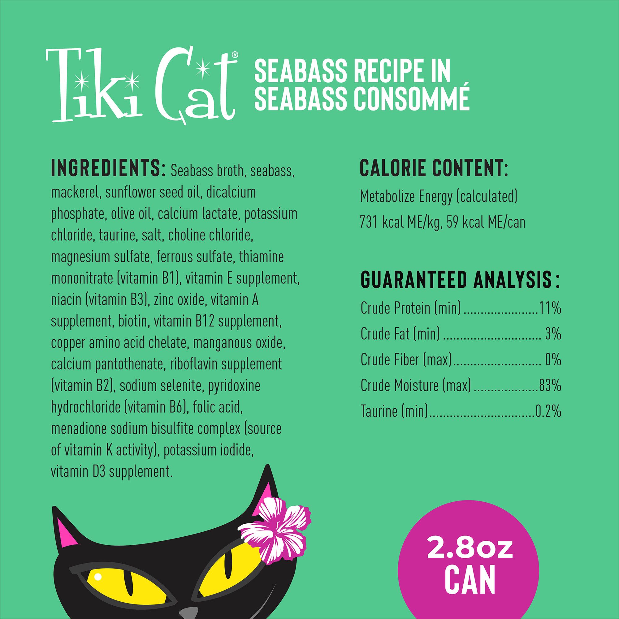 Tiki 2024 cat seabass