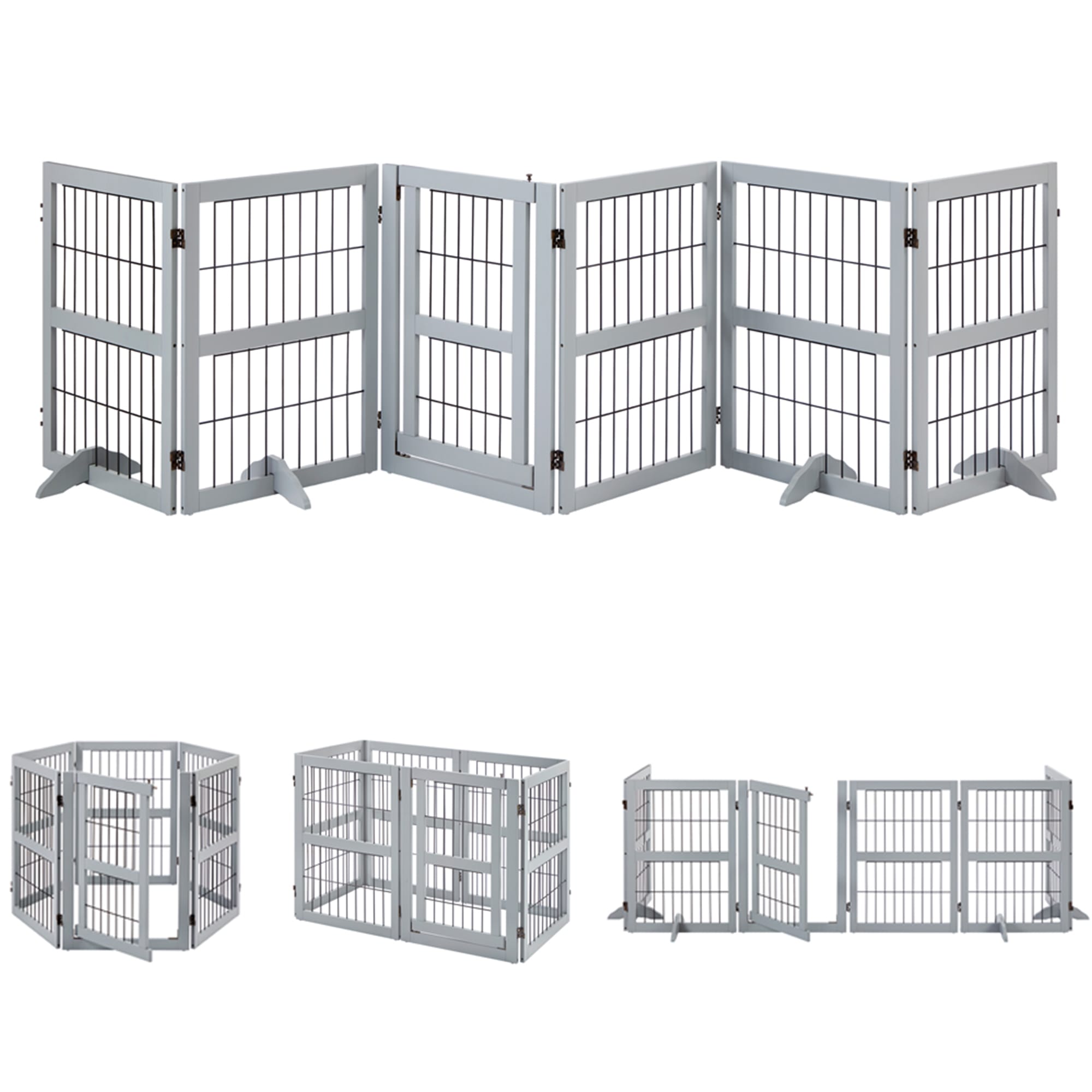 Unipaws freestanding hotsell pet gate