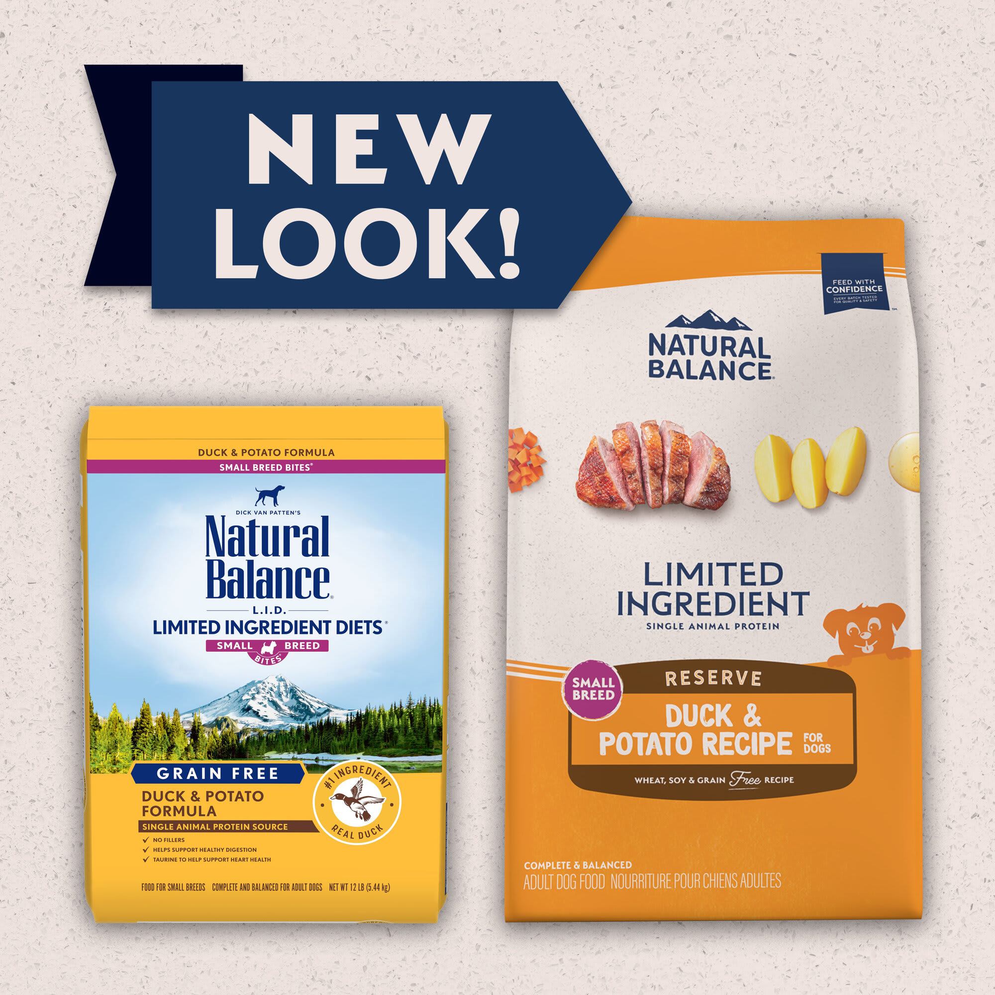 Natural Balance Limited Ingredient Small Breed Adult Grain Free Dry Dog Food Reserve Duck Potato Recipe 12 lbs. Petco